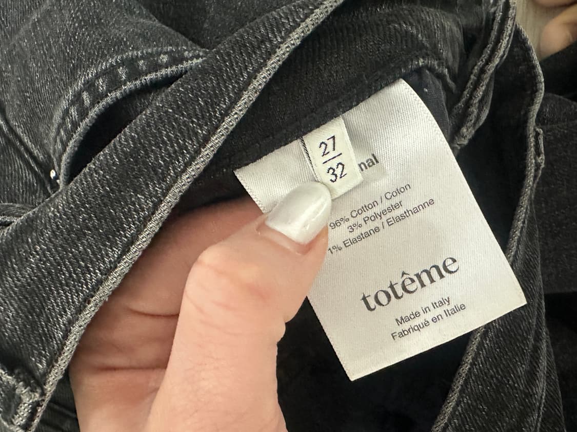 토템 트위스트 심 데님팬츠 27/32 상품이미지6