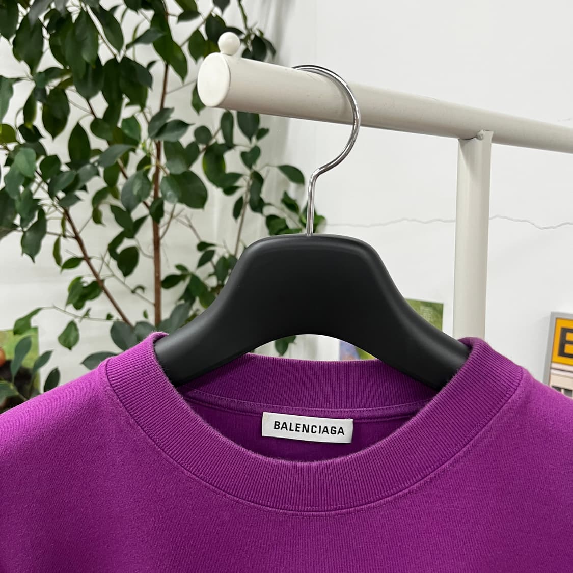 발렌시아가 오버핏 반팔 티셔츠 XS 상품이미지3