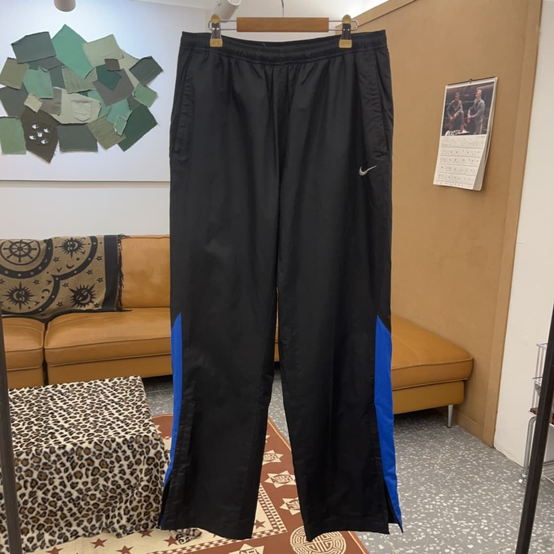 나이키 올드스쿨 레트로 배색 와이드 트랙팬츠 L C08823 상품이미지3