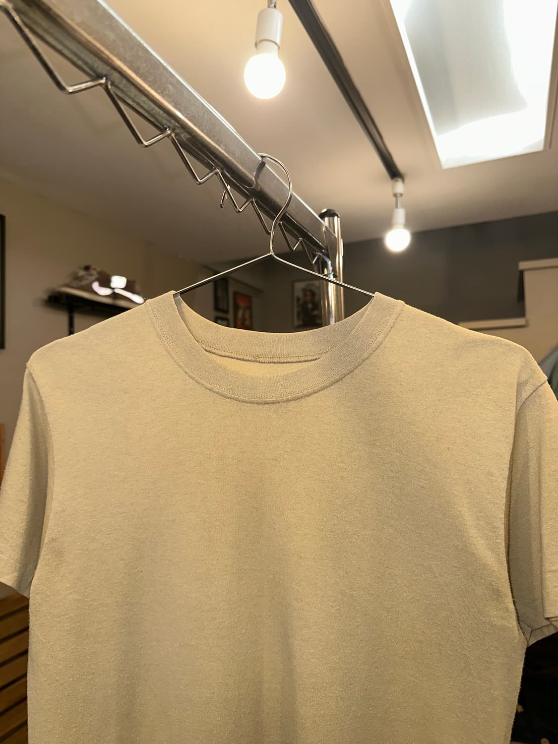 American Duke material cotton beige T 상품이미지4