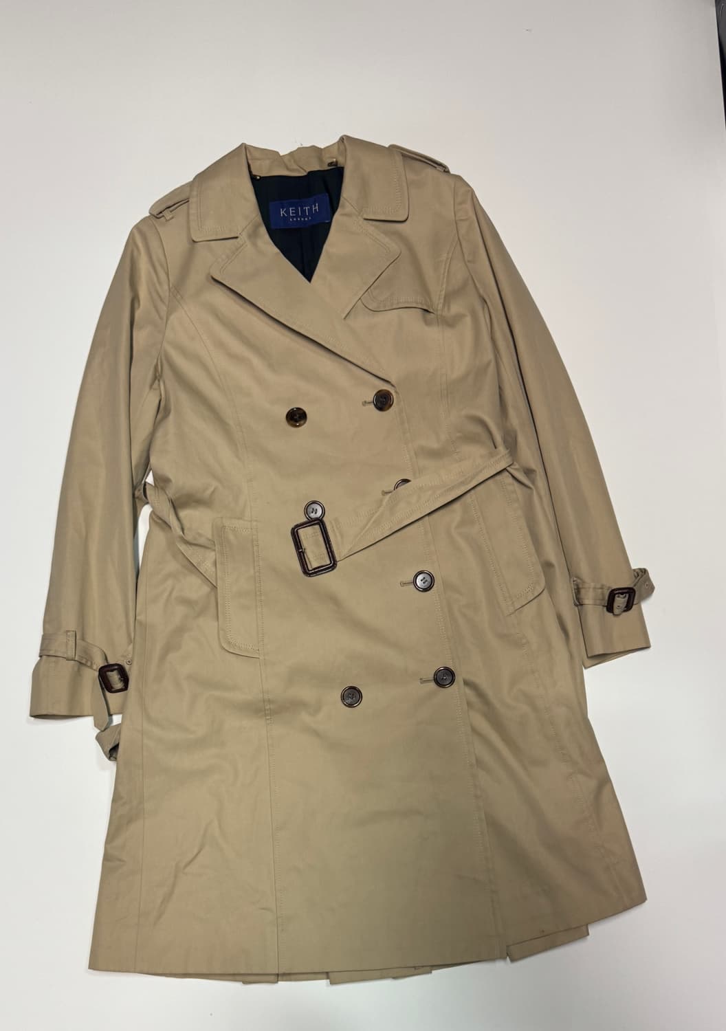 여성 키이스 KEITH  벨티드 트렌치 코트 상품이미지1
