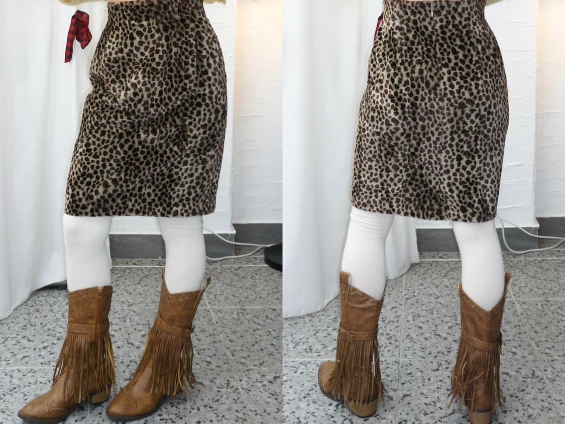 Leopard set - midi skirt 상품이미지5