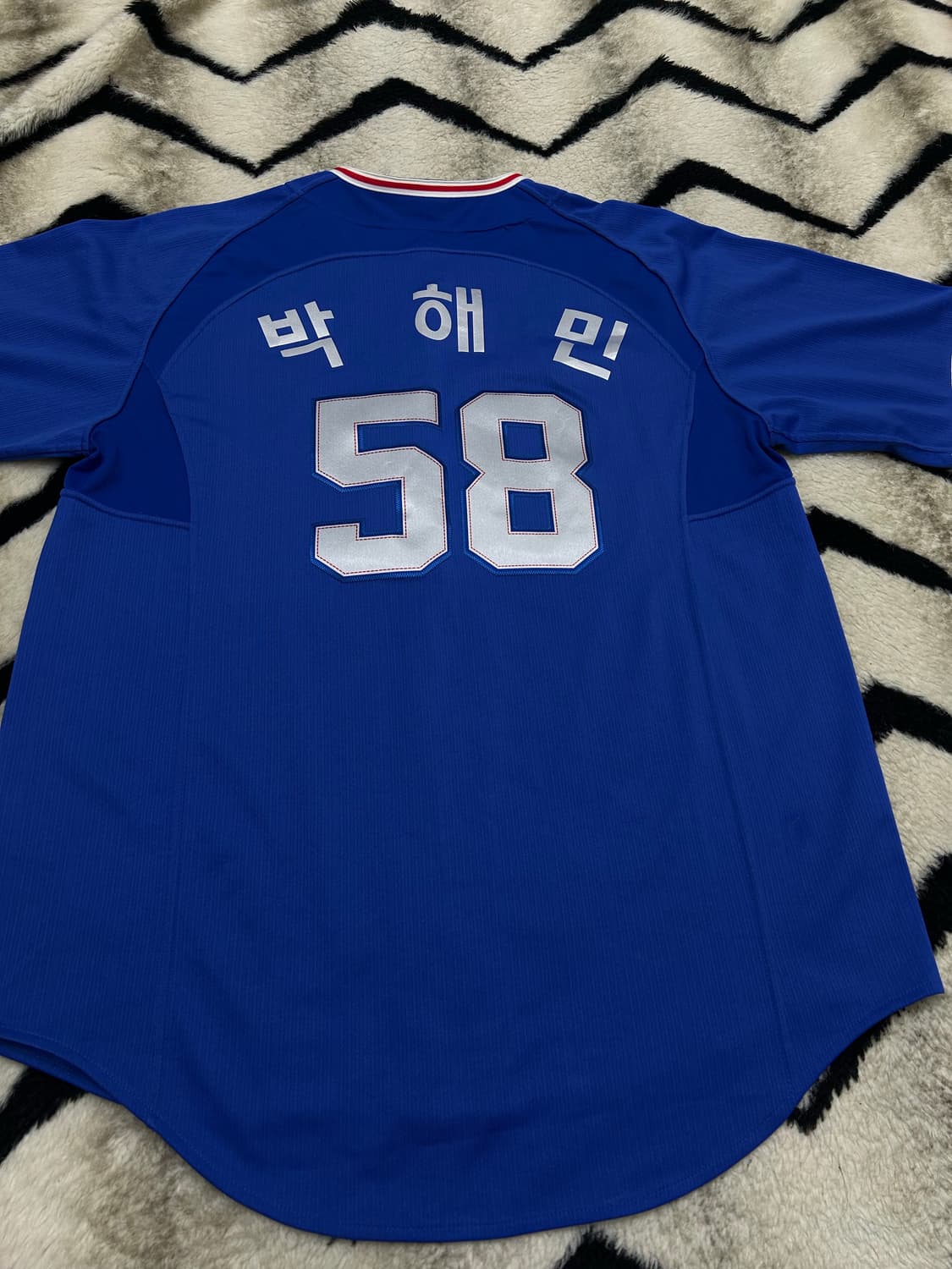 [XL]삼성라이온즈x빈폴 반팔 유니폼/박해민 상품이미지3