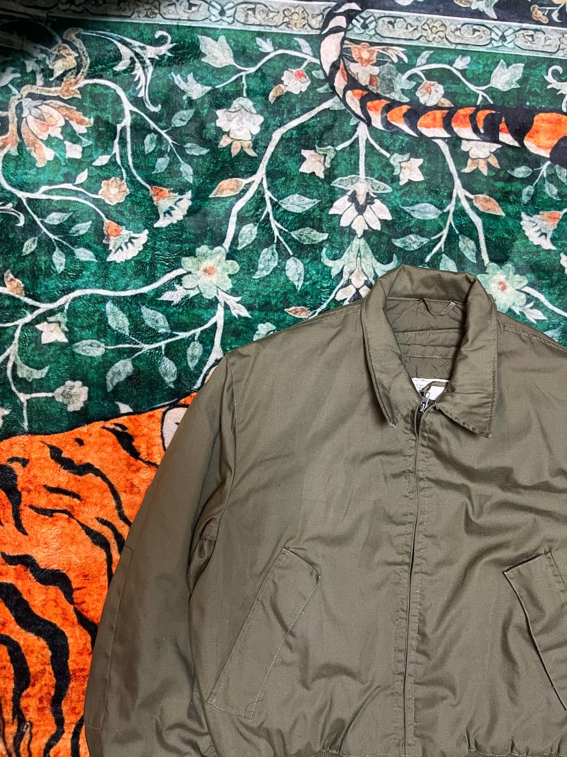 80s CVC tanker jacket OG (L-R) 상품이미지4
