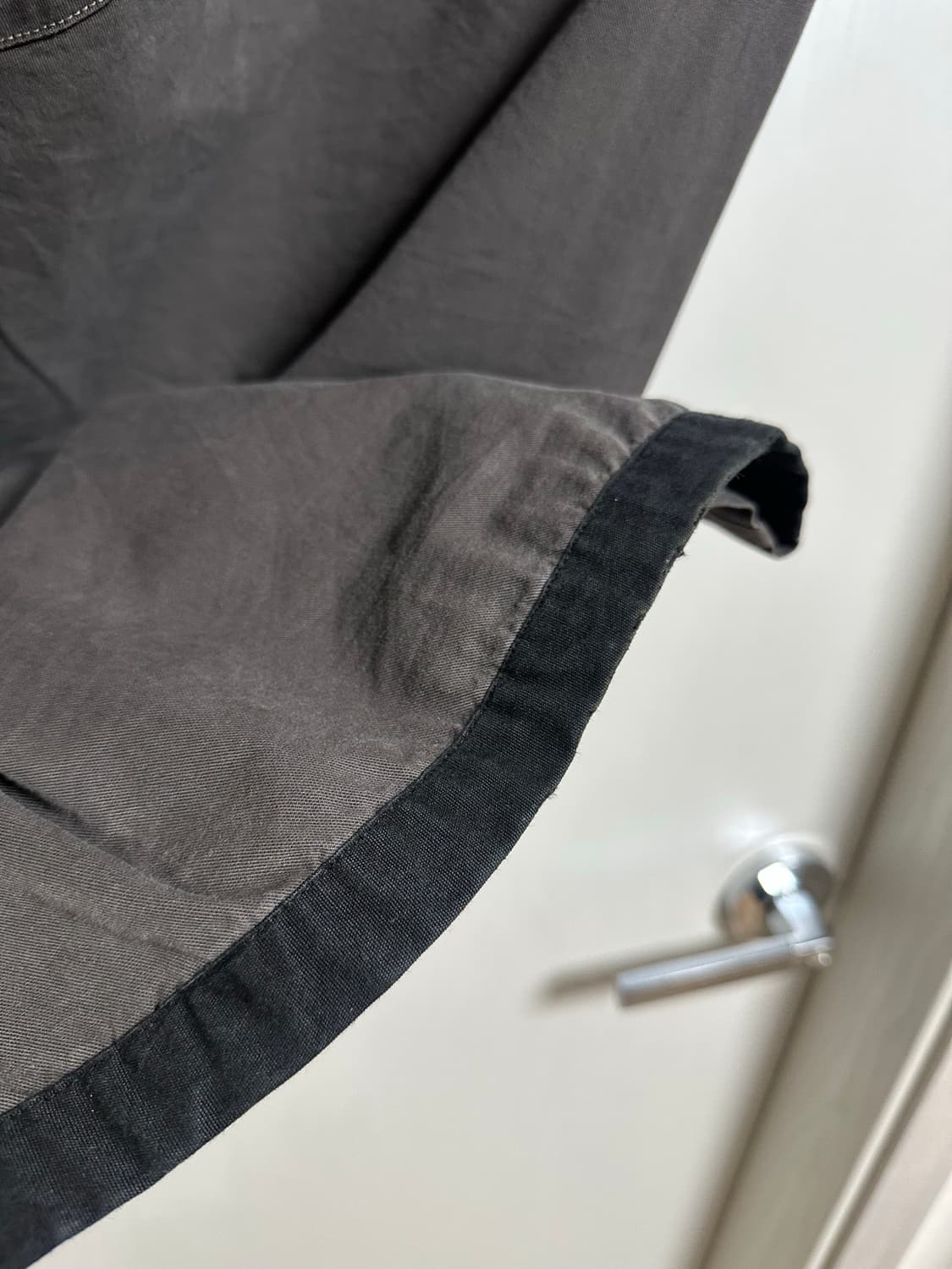 폴리테루 프론트카고팬츠 차콜 3사이즈 상품이미지4