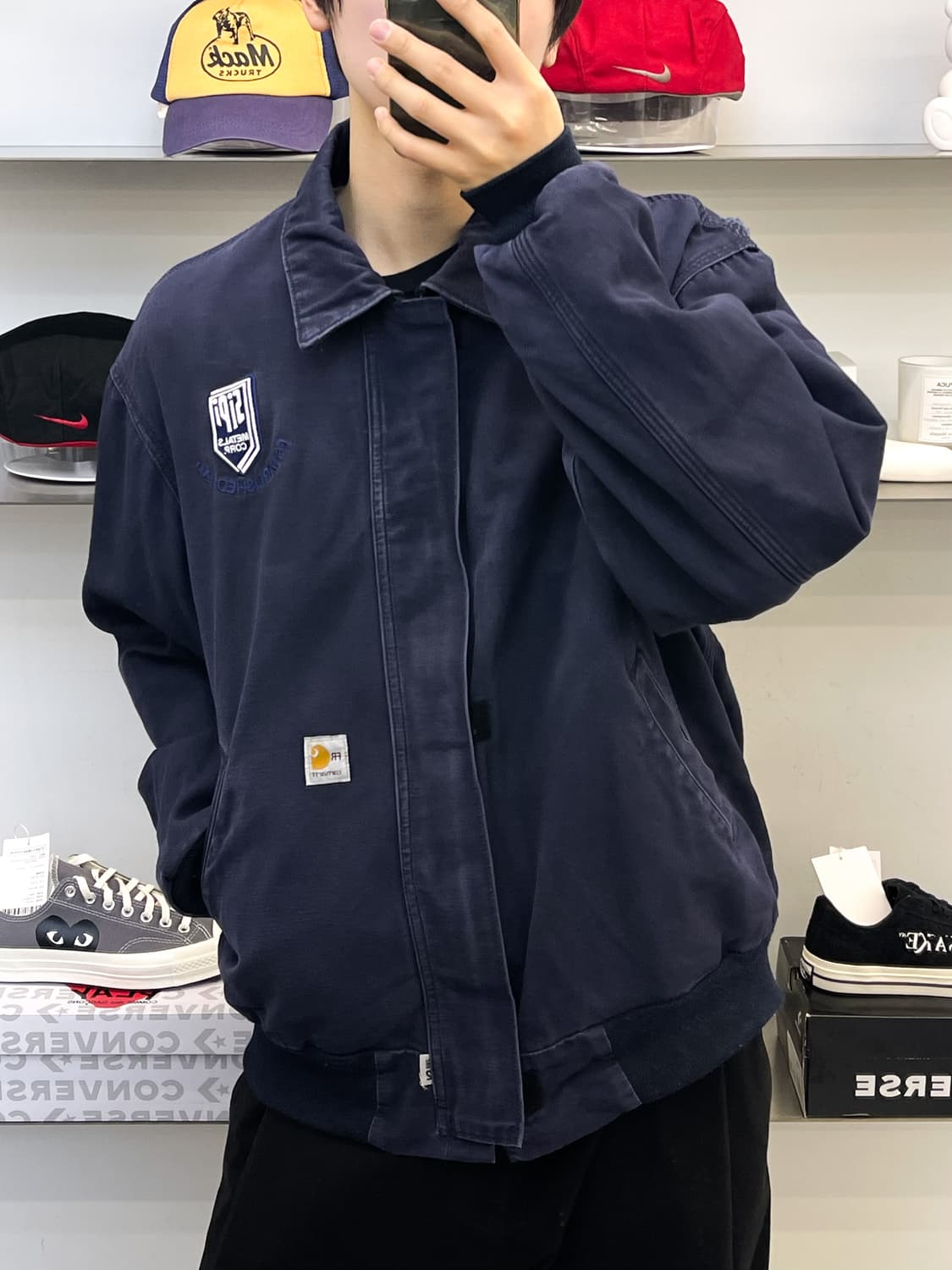 칼하트 J1 95 플레임 레지스턴트 워크 자켓 상품이미지2