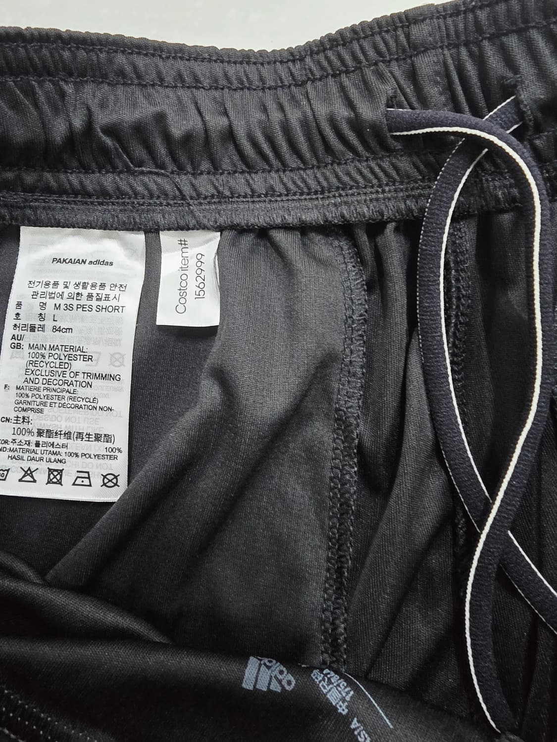 아디다스 삼선 반바지 블랙 상품이미지7