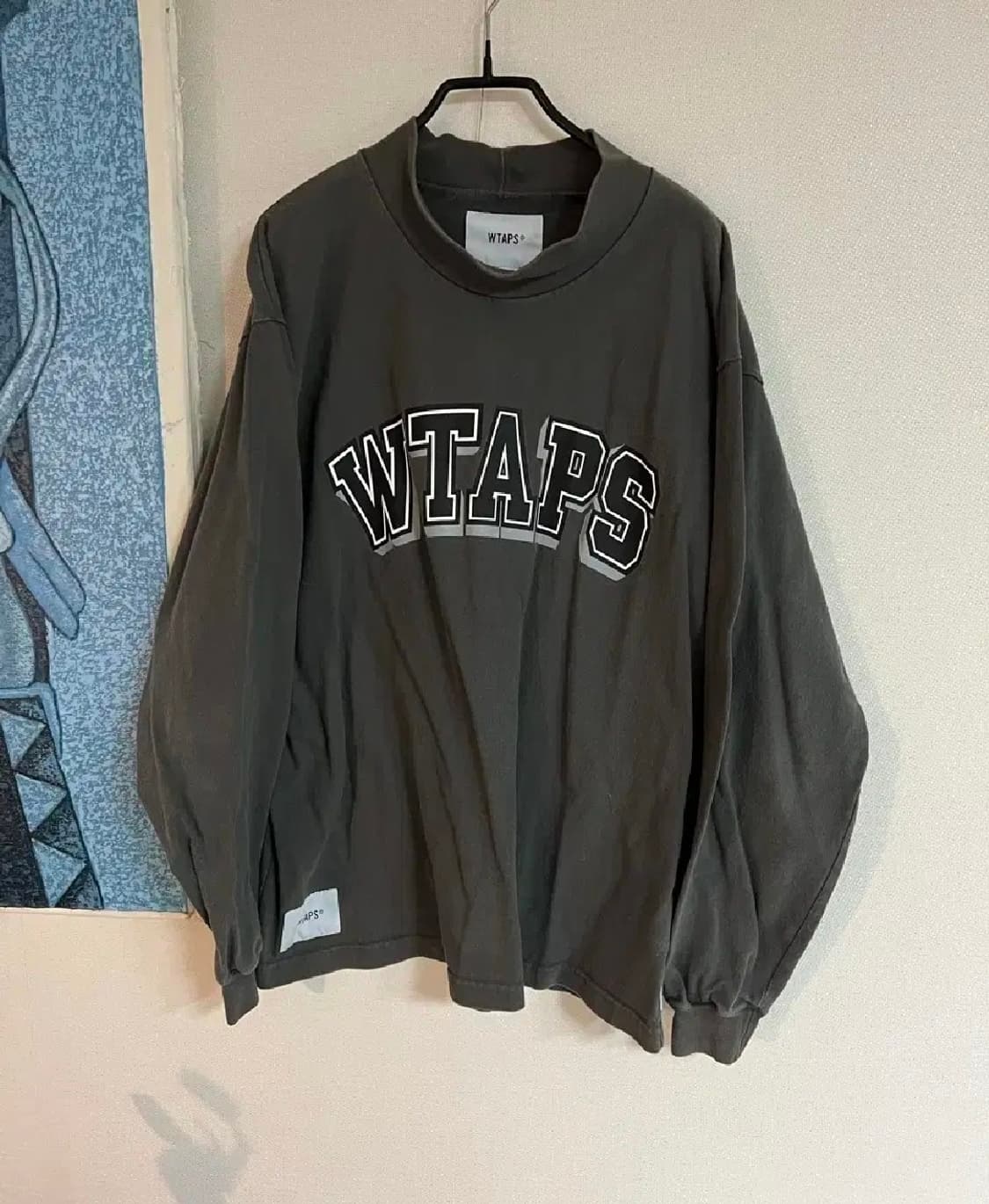 더블탭스 로고 롱슬리브 상품이미지1