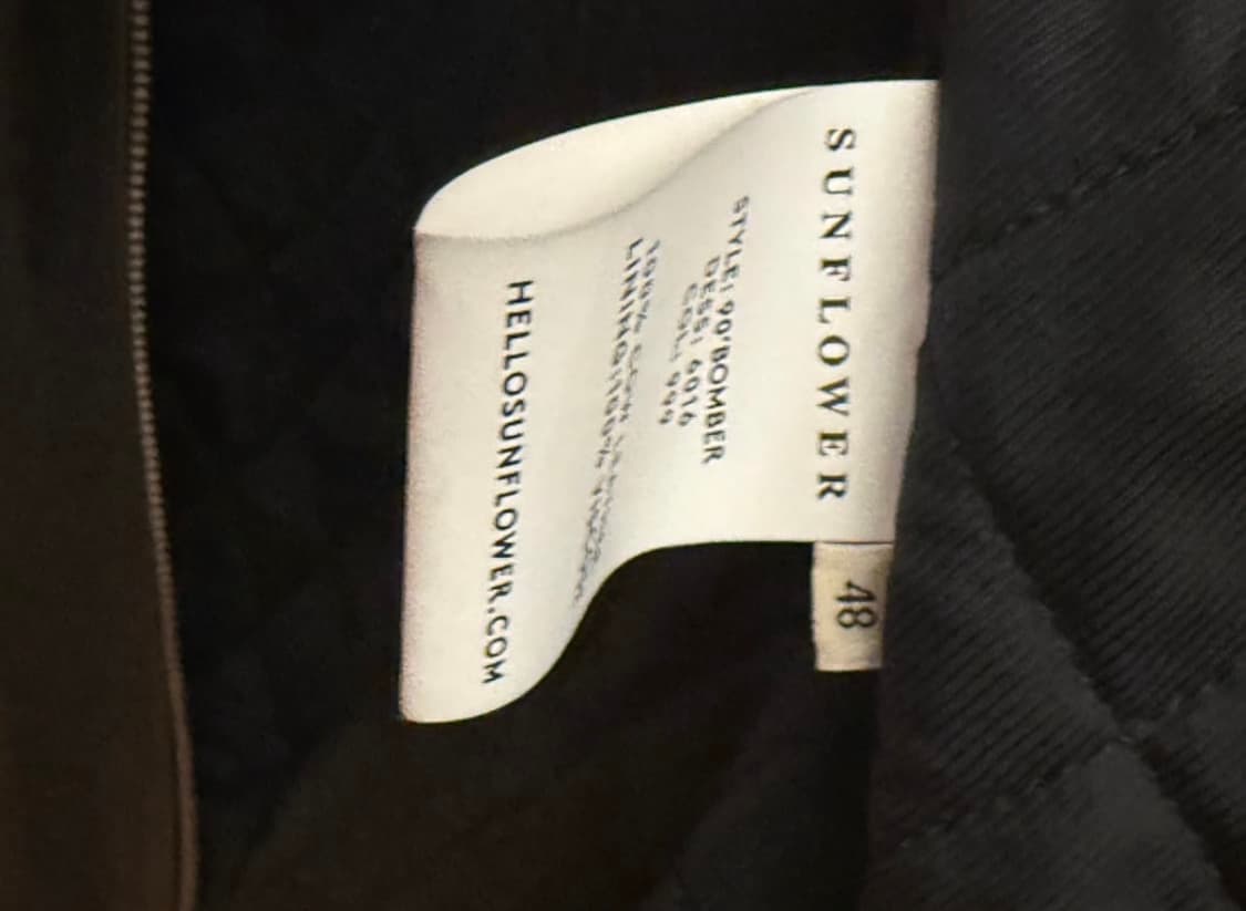 선플라워 90‘s 가죽봄버자켓 상품이미지4