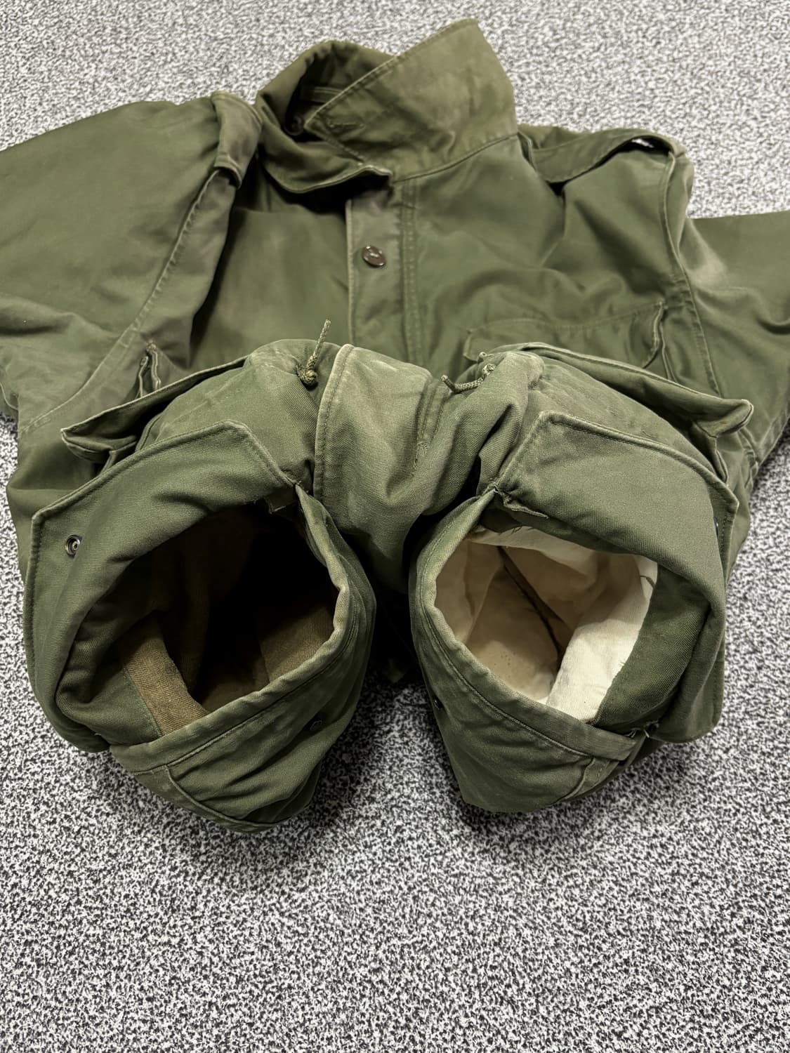 50s 오리지널 M51 필드자켓 초기형 M-R 상품이미지10