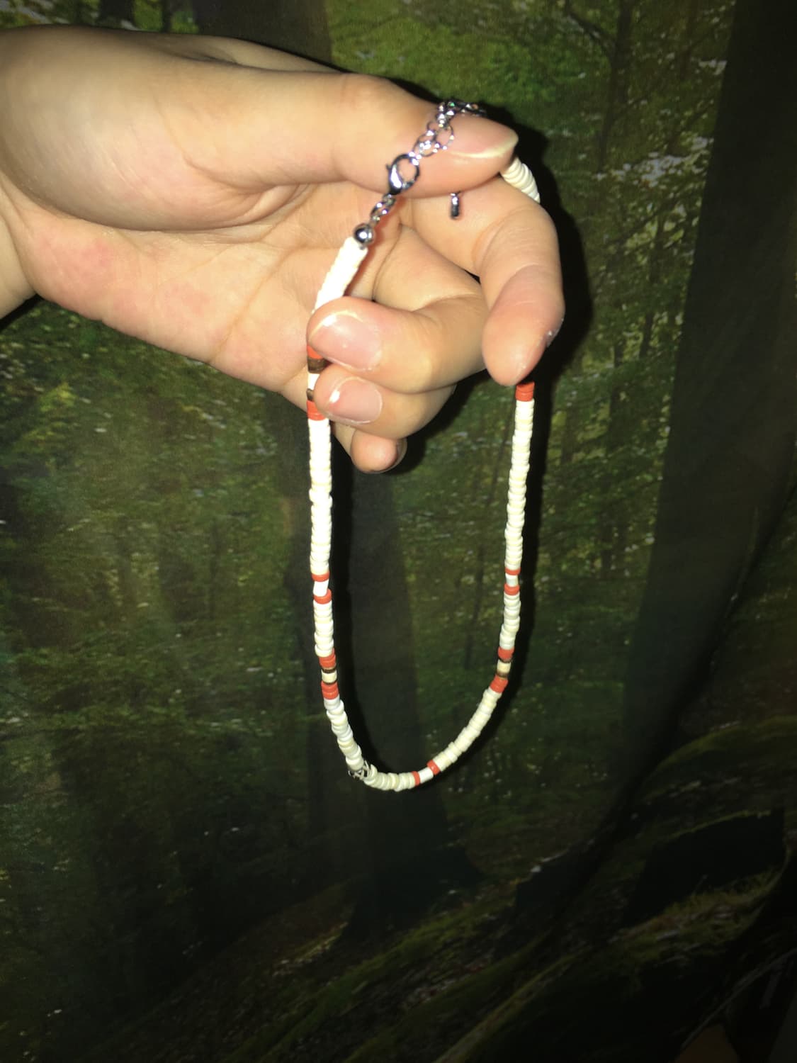 cream orange necklace 상품이미지2