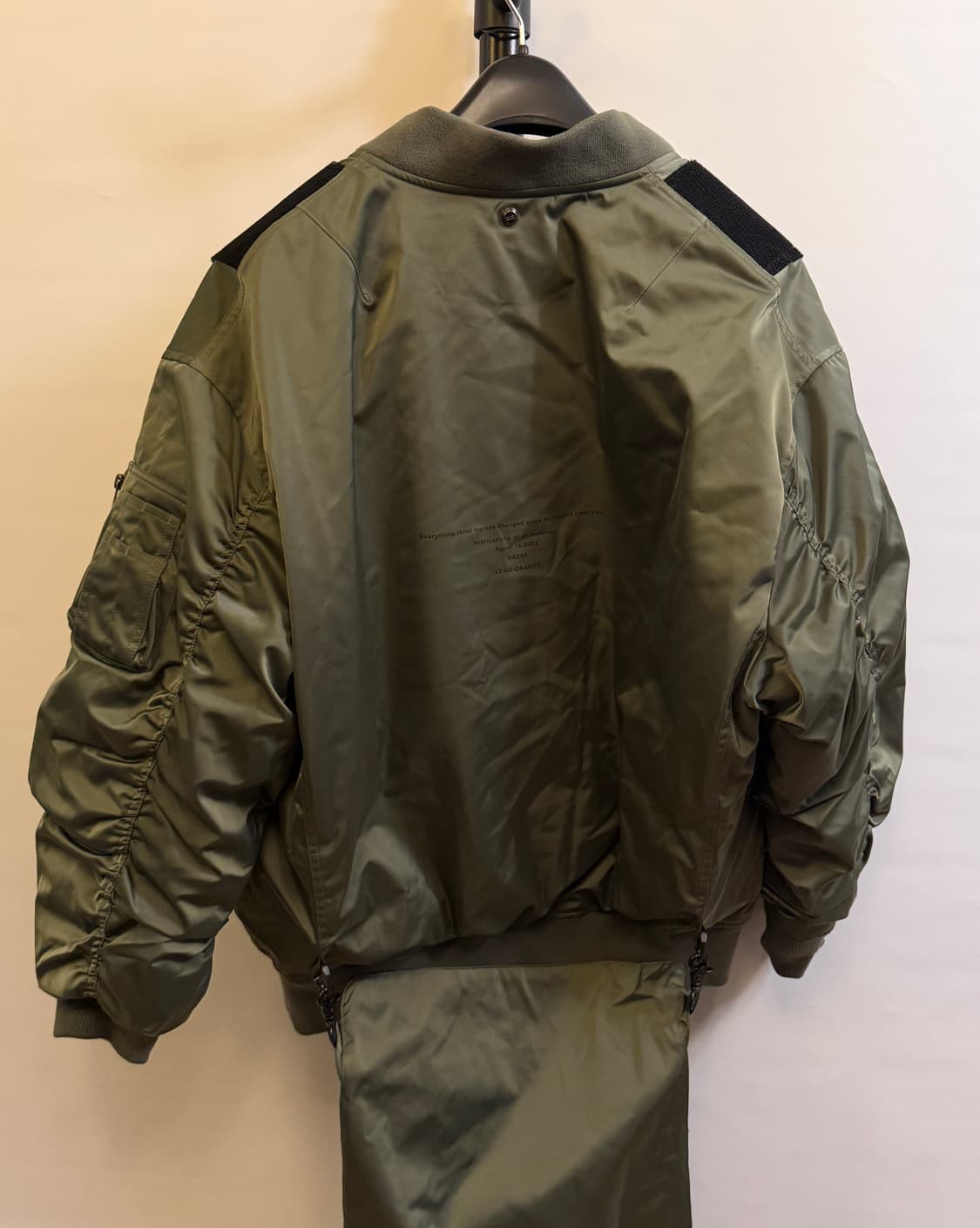 빈티지 탈부착 ma-1 플라이트 자켓  상품이미지8