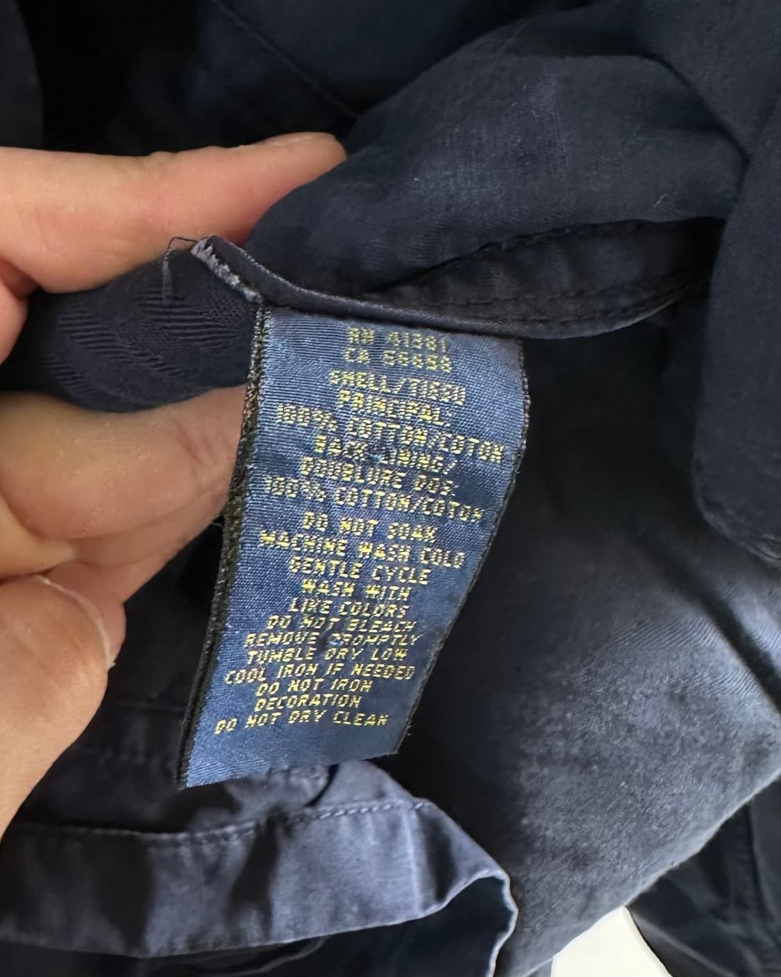 폴로 네이비 모호크 헌팅 자켓 (va.91)  상품이미지10