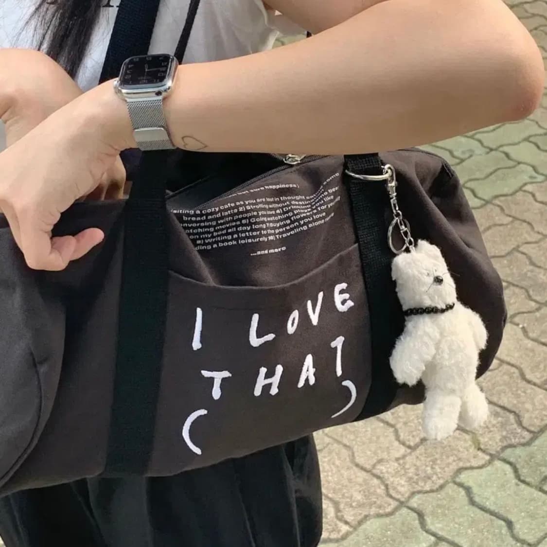 유어이모션 더플백 숄더백 상품이미지1