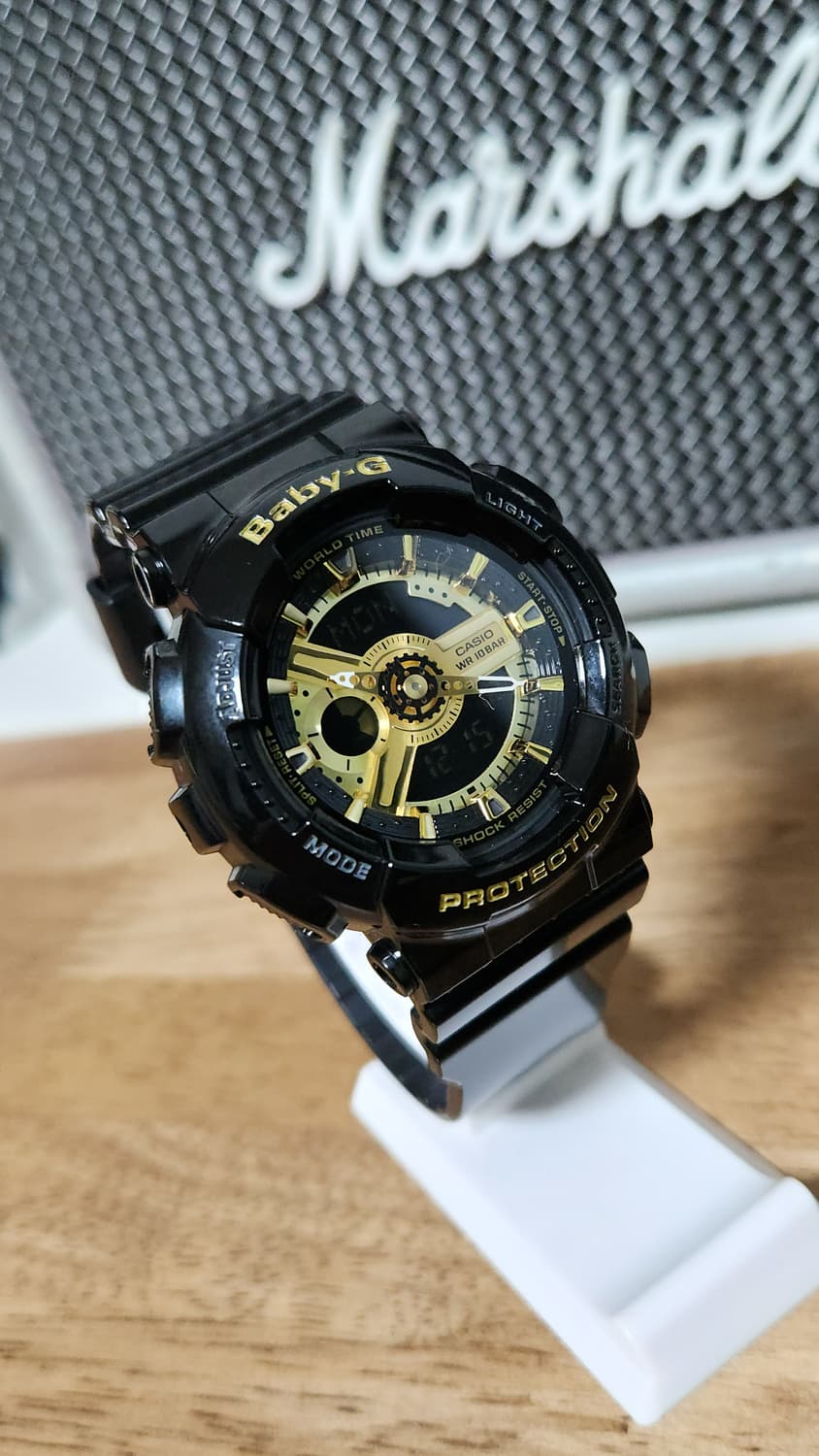 # 지샥 카시오 베이비지 아나디지 검금 시계 급처 / 여자지샥 상품이미지3