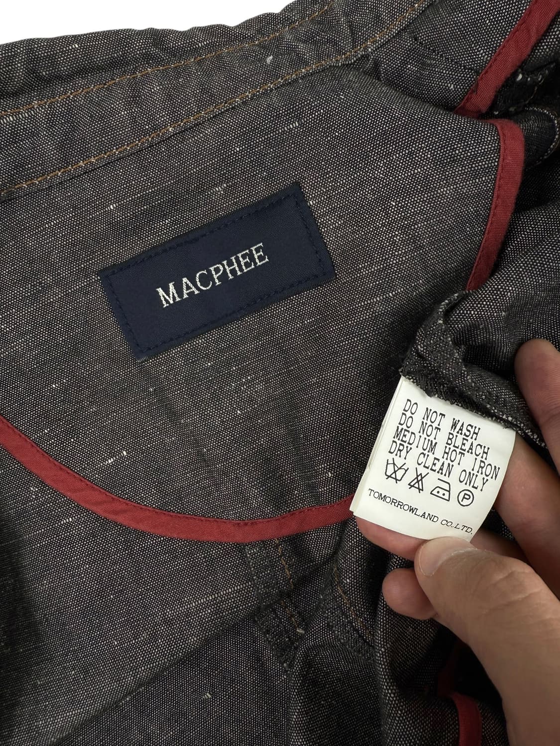 macphee 벨티드 집업 자켓 상품이미지7