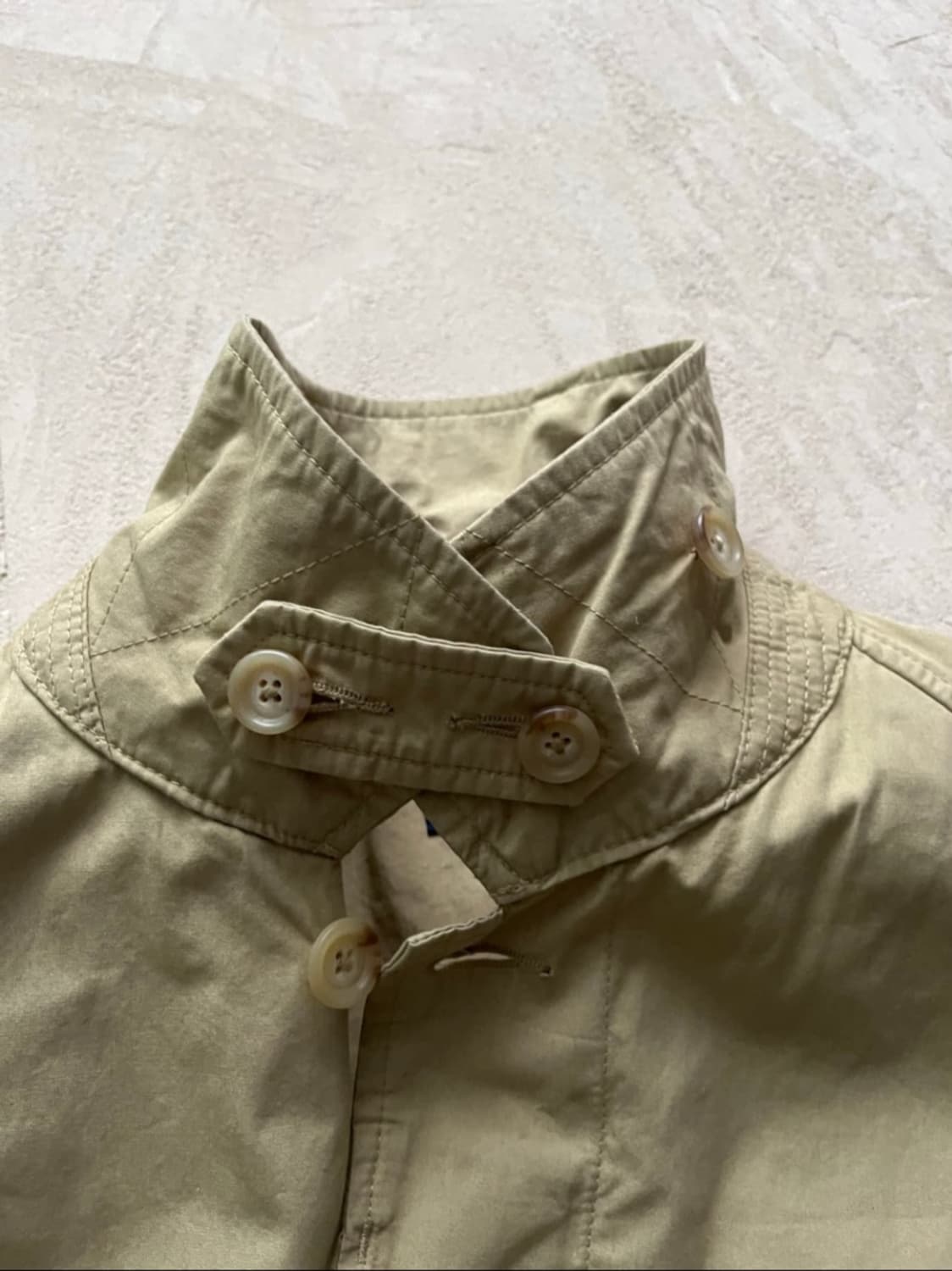 (XL) 폴로 랄프로렌 히든버튼 트랜치코트 판매합니다. 상품이미지6