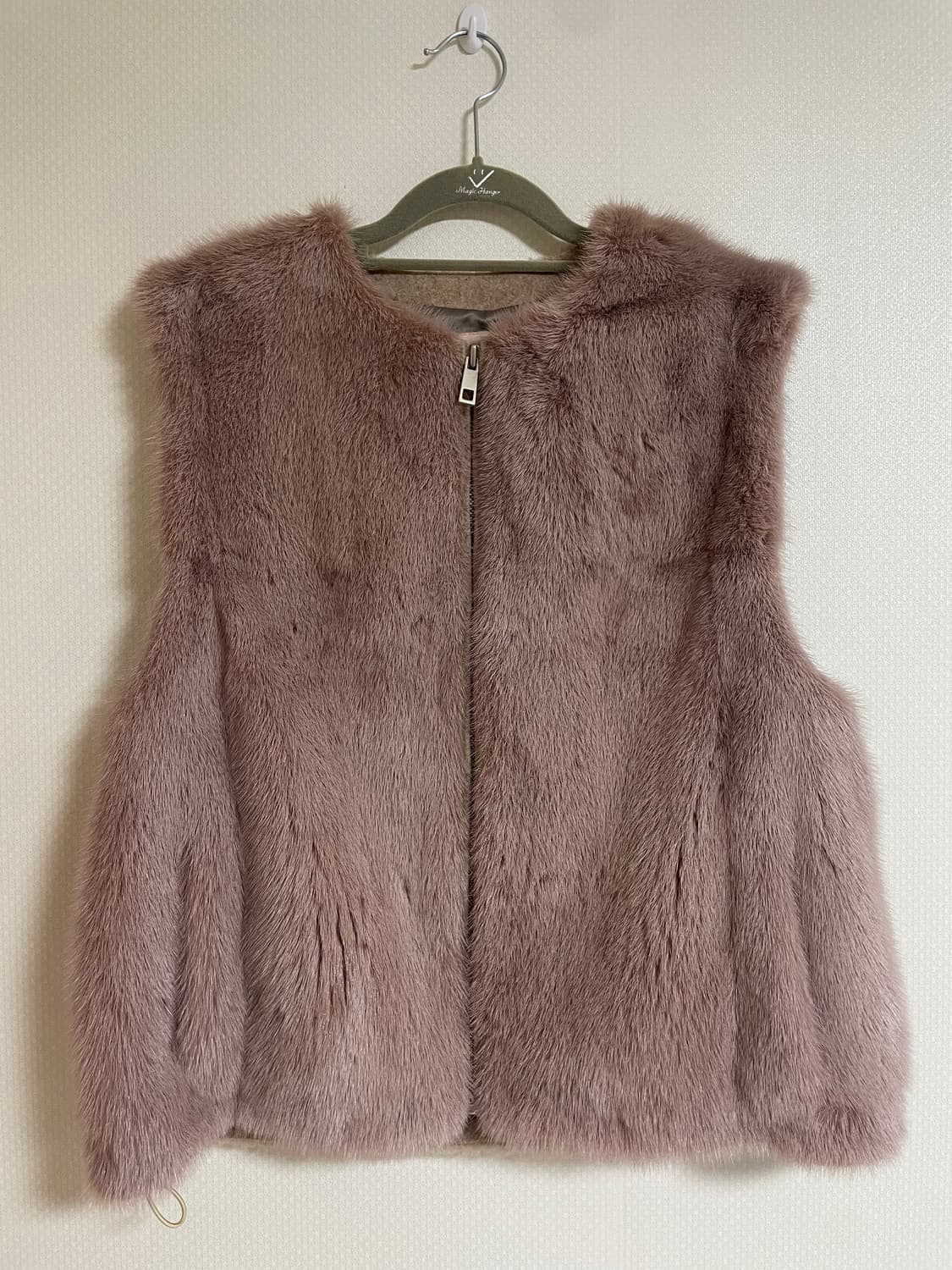 밍크 양모 콤비 베스트 상품이미지1