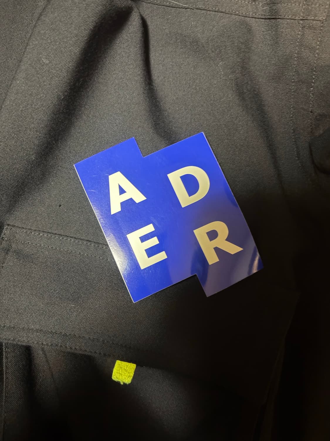 아더에러 Rivet label jumper Navy 상품이미지4