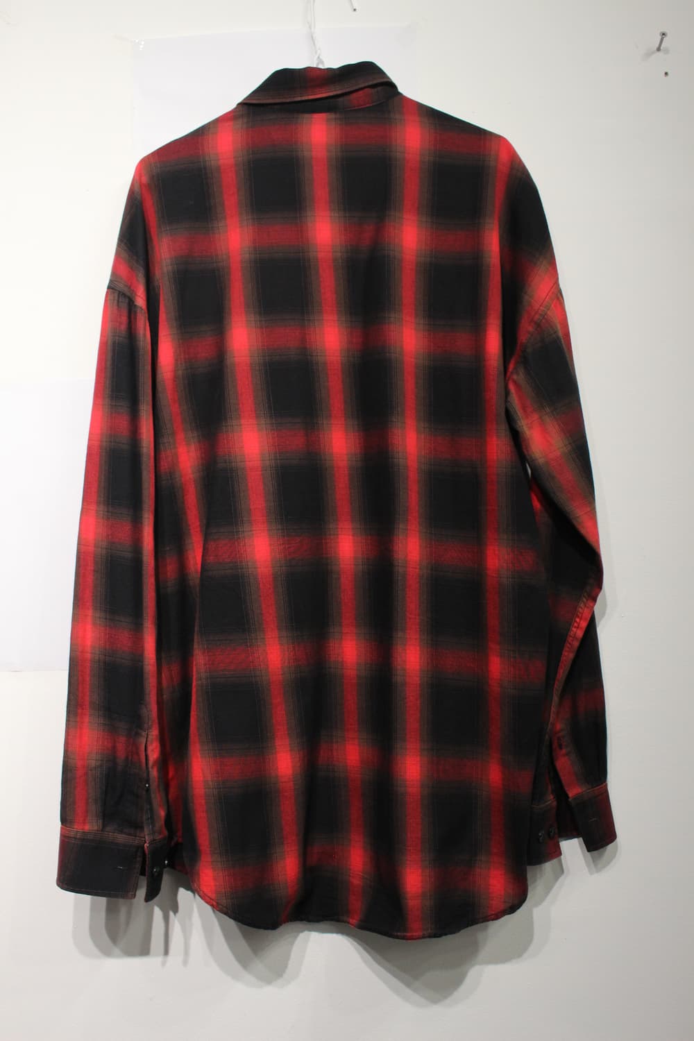 253. 레드 & 블랙 체크 셔츠 상품이미지3