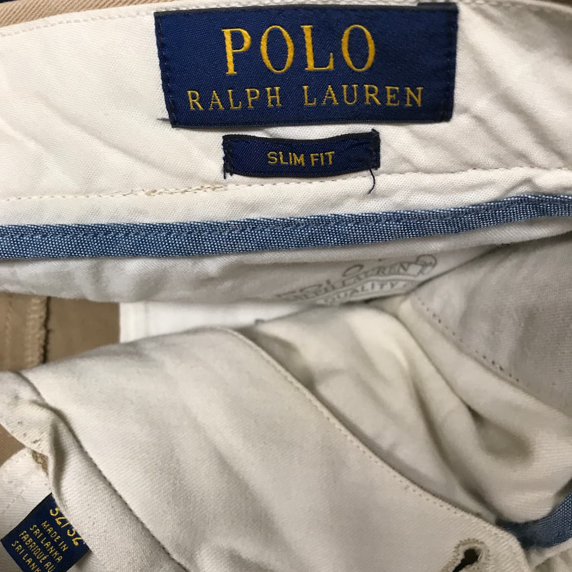 폴로 랄프로렌 멀티 자수 치노 팬츠 베이지 32/32 상품이미지5