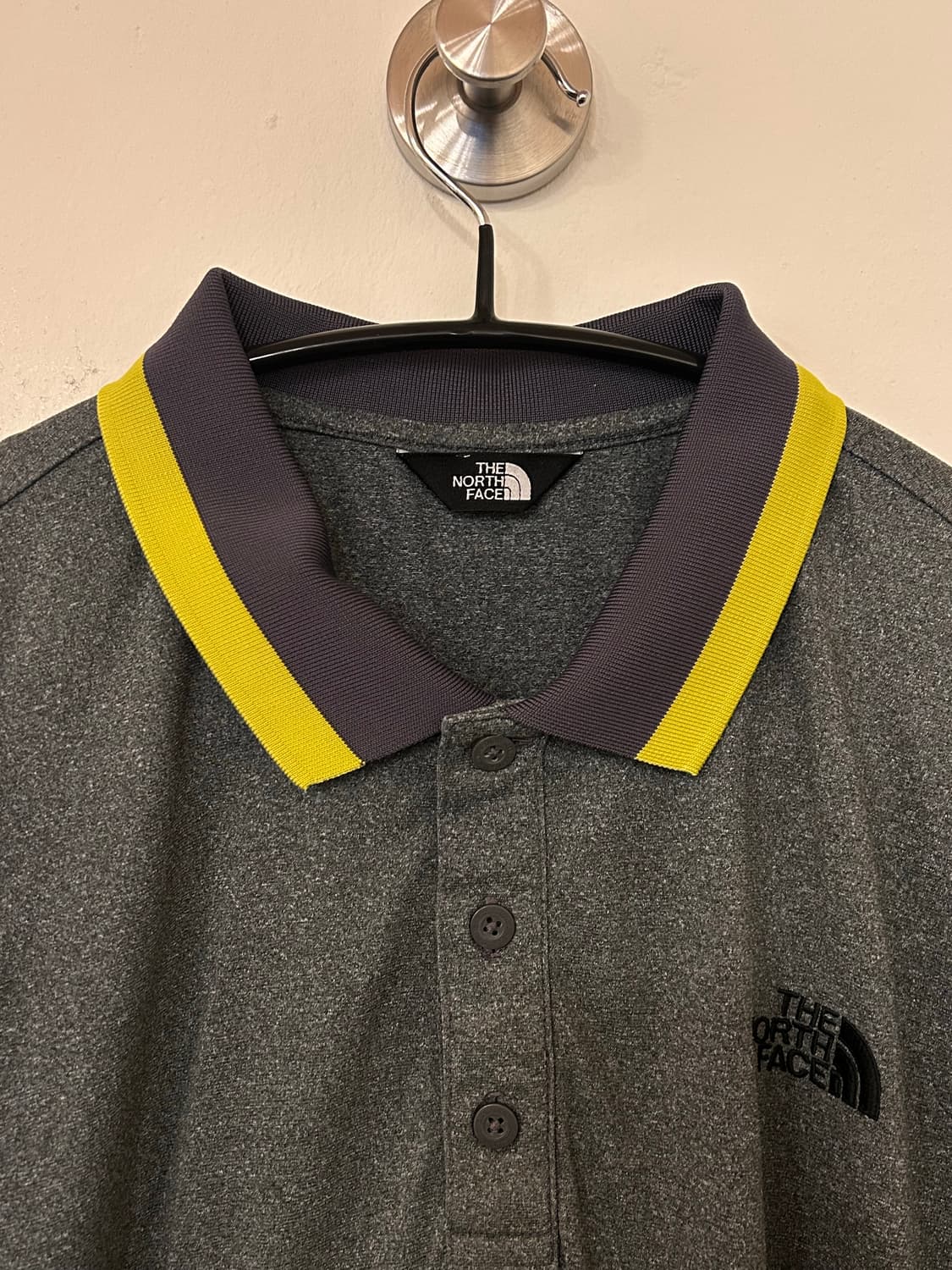 노스페이스 남성 폴로티셔츠 95(M) 그레이 상품이미지2