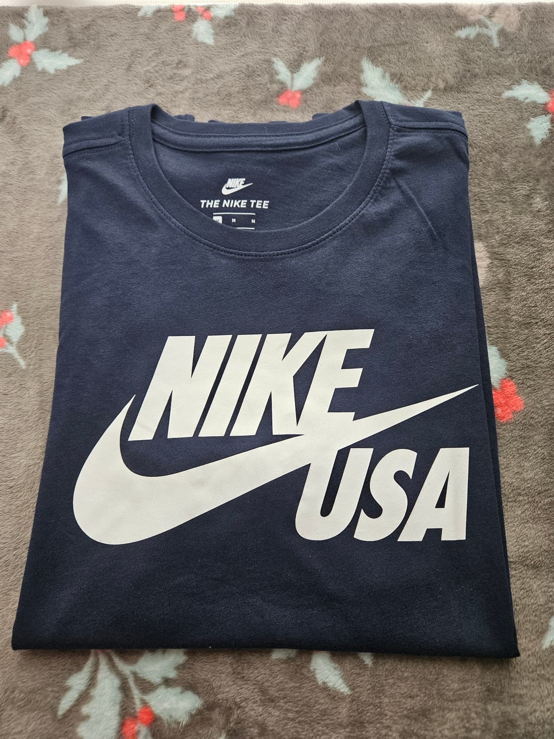 [해외M] 나이키 팀USA 로고 티셔츠 네이비 새제품 터키생산 상품이미지5