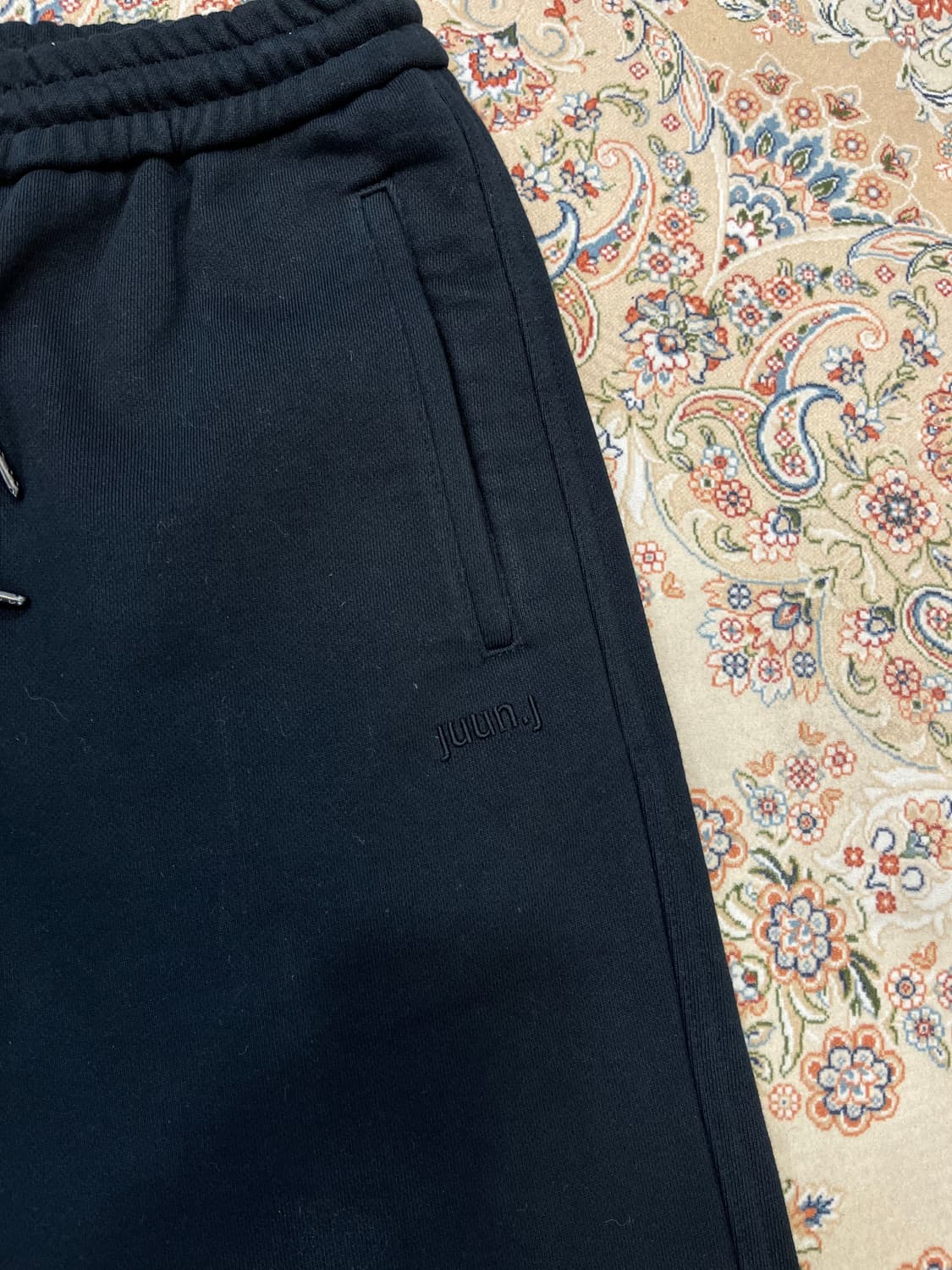 준지 자수로고 헤비 스웻 팬츠 바지 상품이미지5