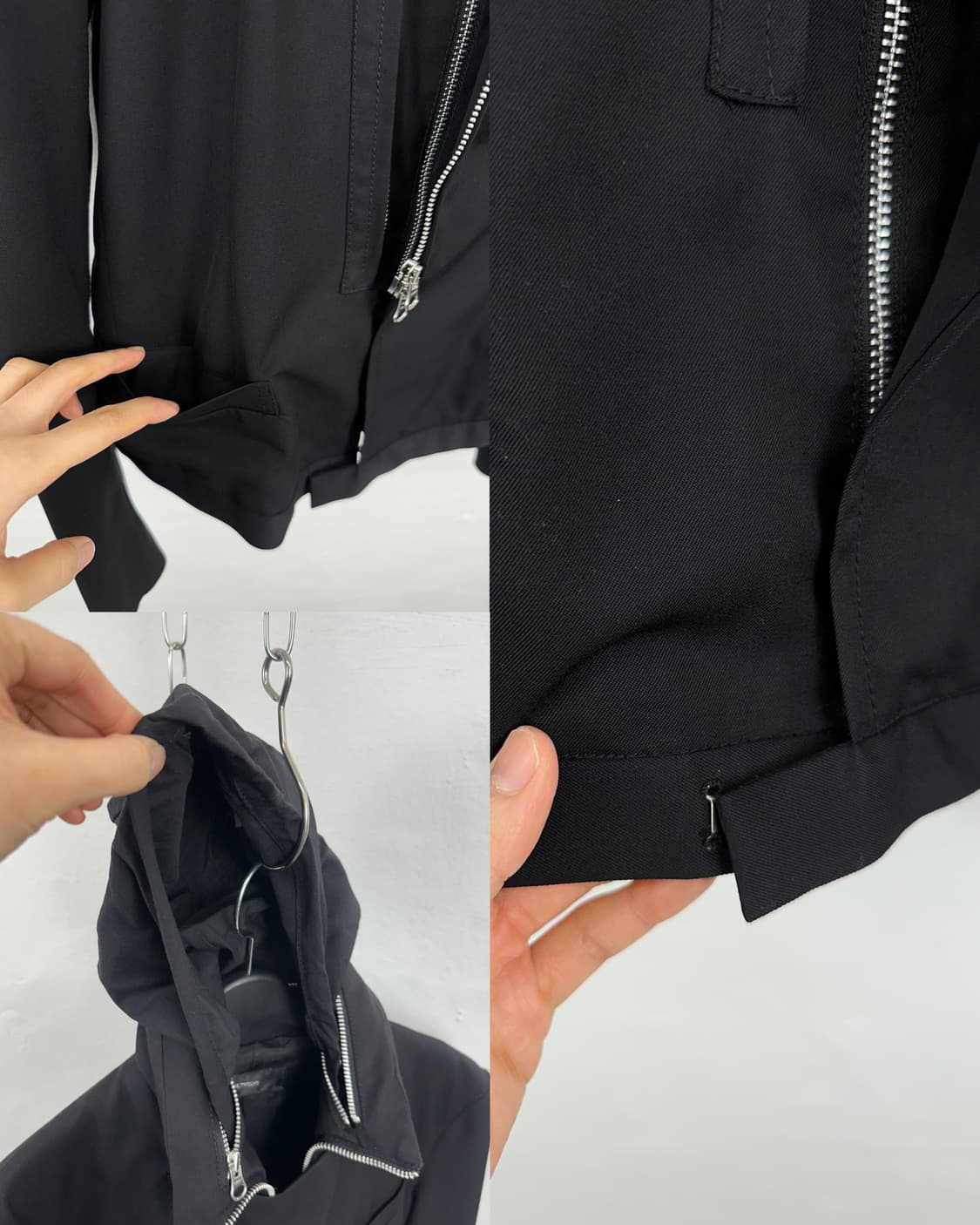 THE TWELVE Asymmetric High-Neck Double Z 상품이미지10