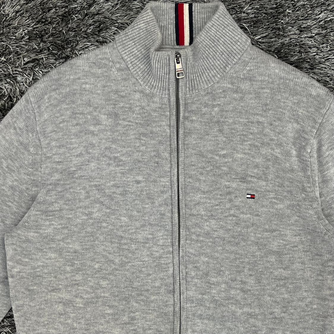 타미힐피거 남성 램스울 니트 집업 (XL) 상품이미지2