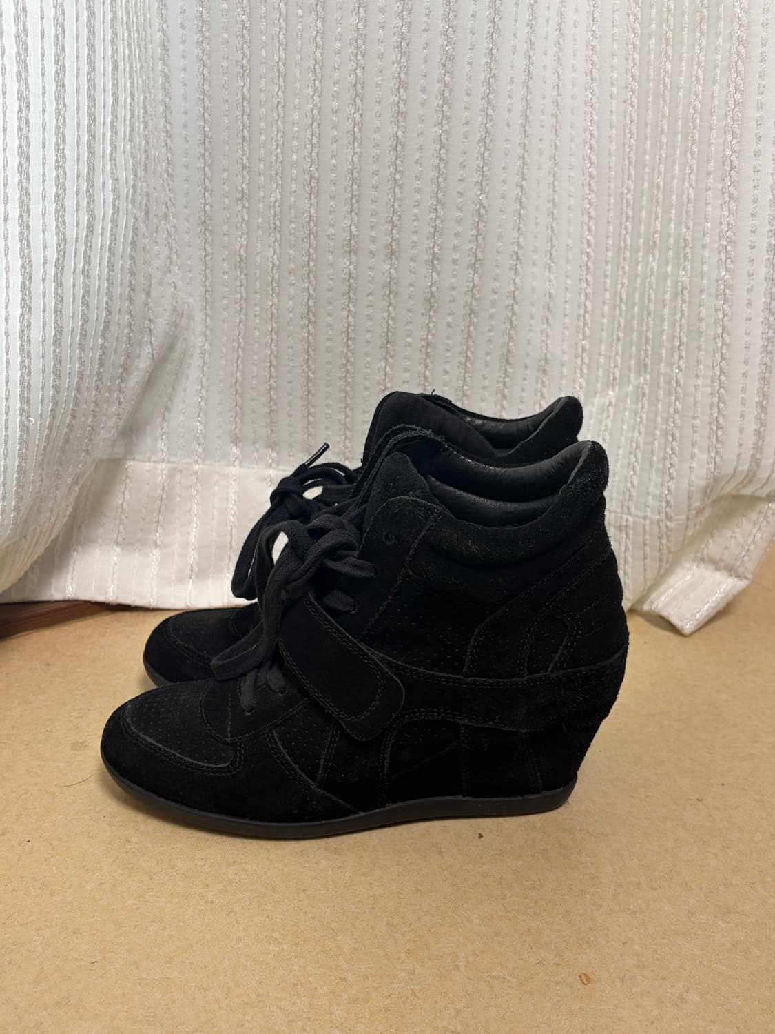 Ash suade wedge heel 상품이미지3