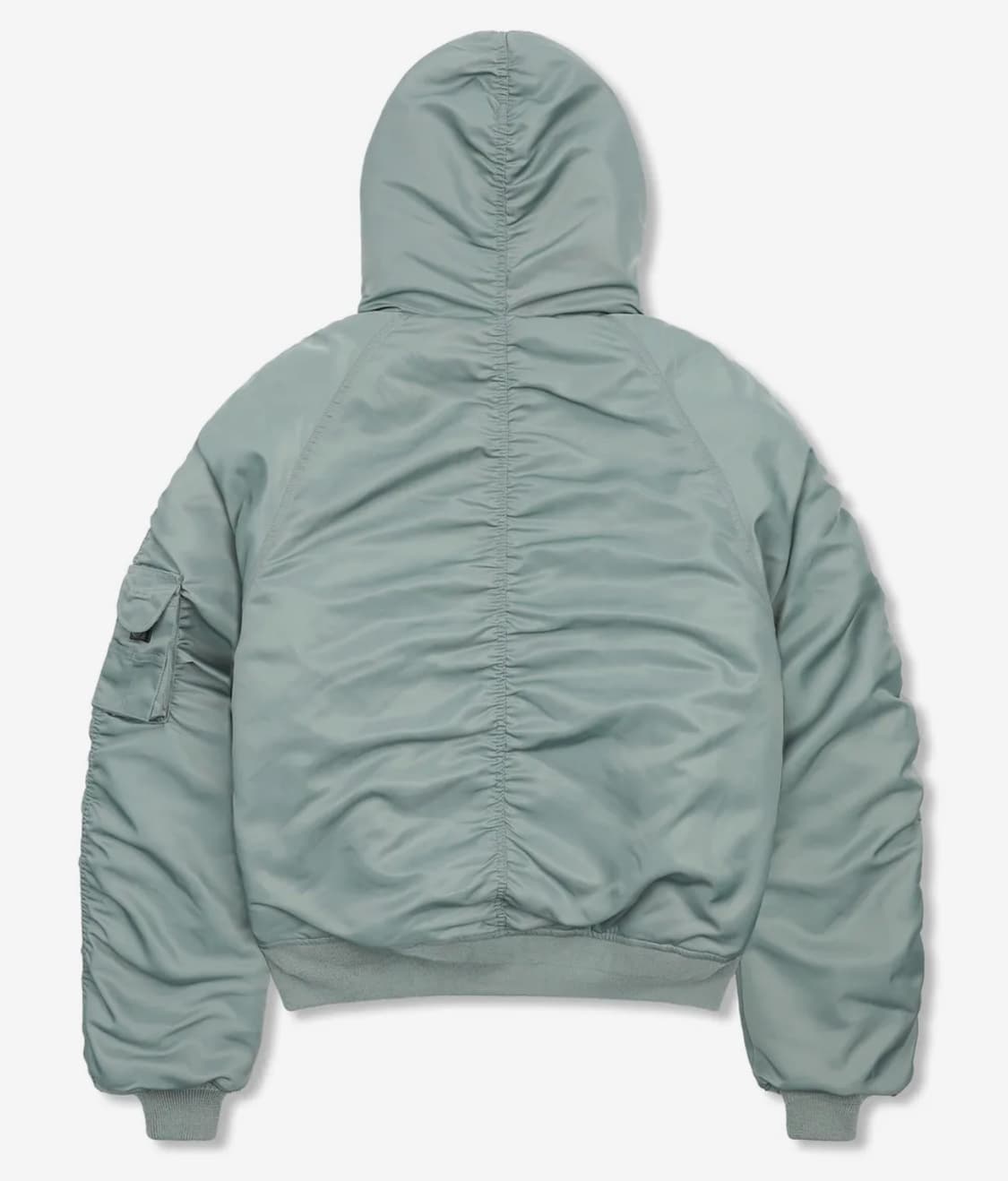 글랙 GJ107 리워크 N2B 나일론 숏 파카(SAGE GREEN) 상품이미지3