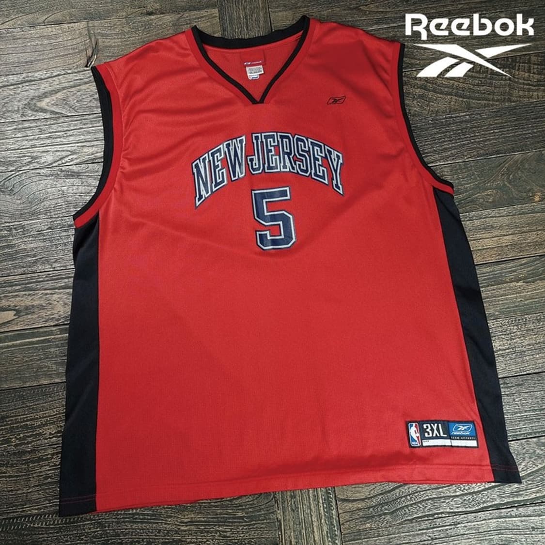 [리복] NBA 뉴저지 네츠 제이슨 키드 농구 져지 유니폼 M20298 상품이미지1