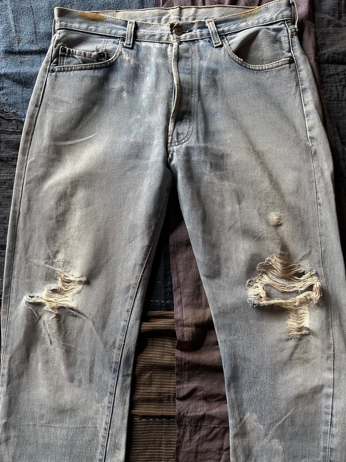 34) 80s USA 66후기 Levis 501 Denim Pants 상품이미지3