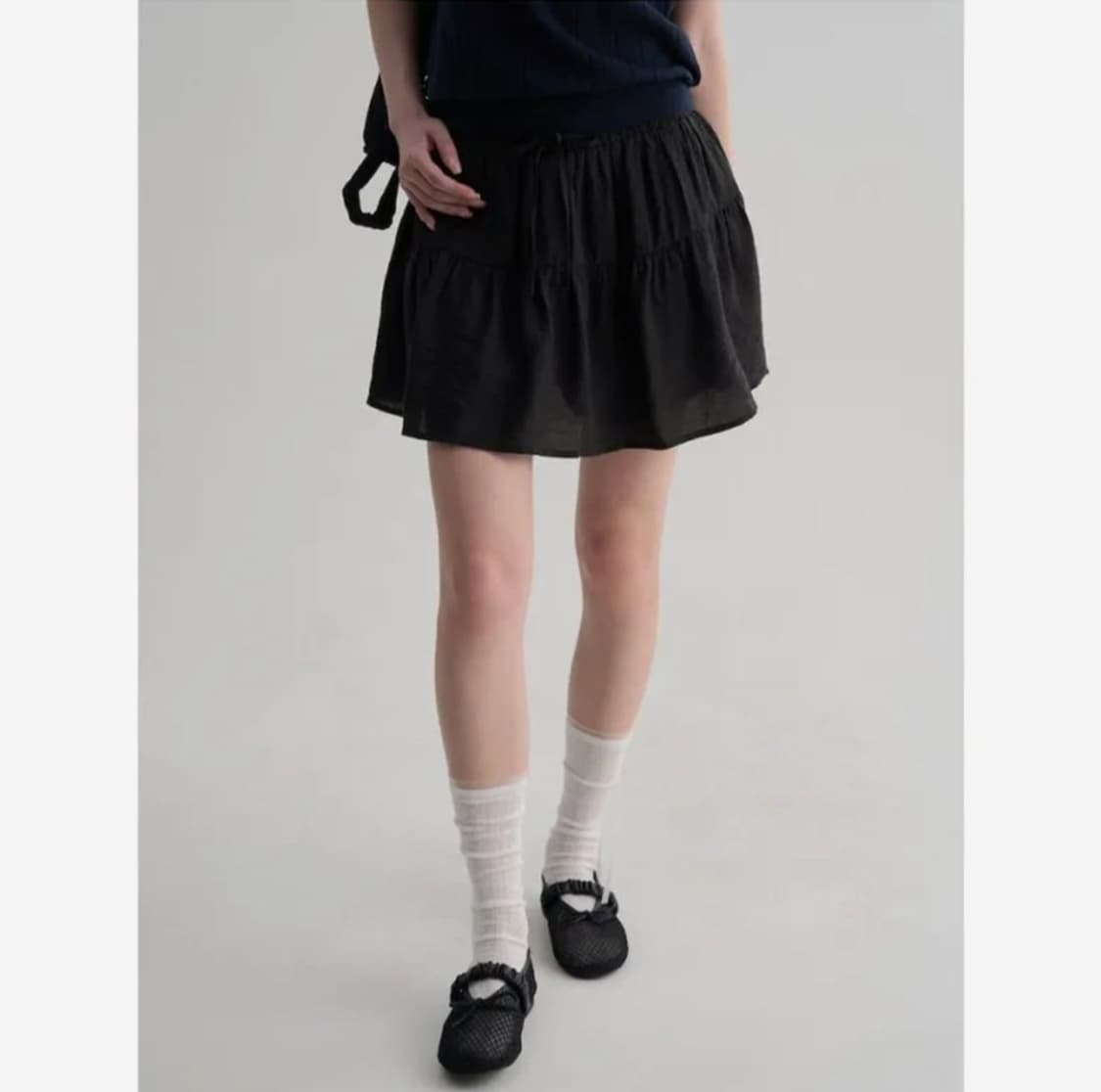에잇세컨즈 시어 미니스커트L 상품이미지3