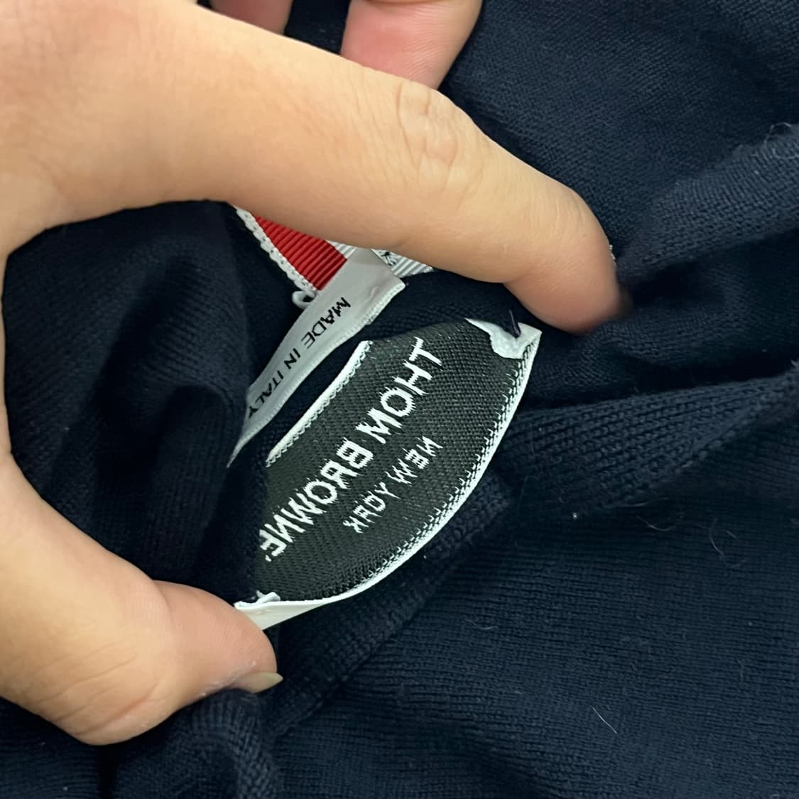 [정품/A급] 톰브라운 4선 울 가디건 상품이미지4