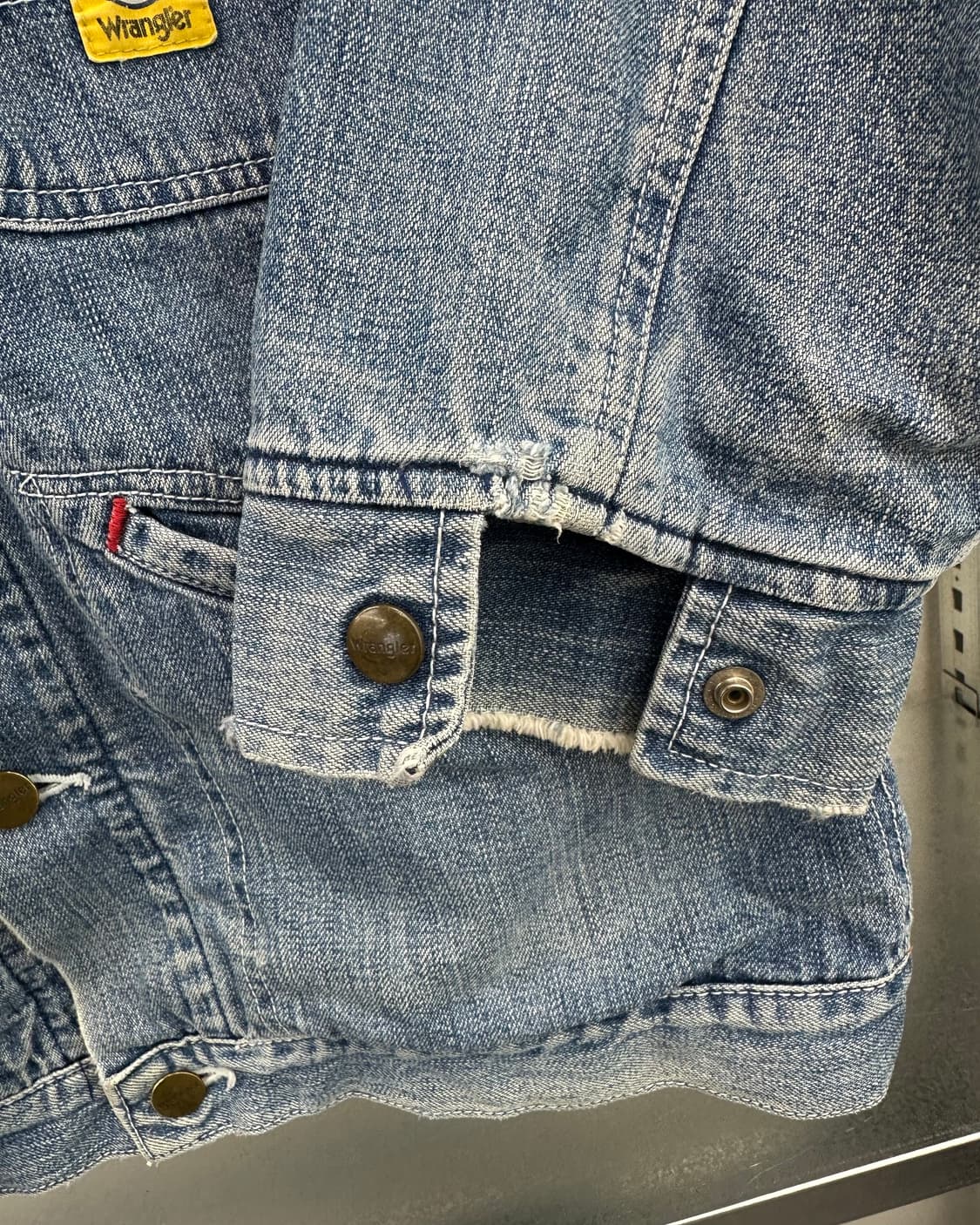 (L)WRANGLER BY BLUEBELL 데님자켓-M1287 상품이미지4