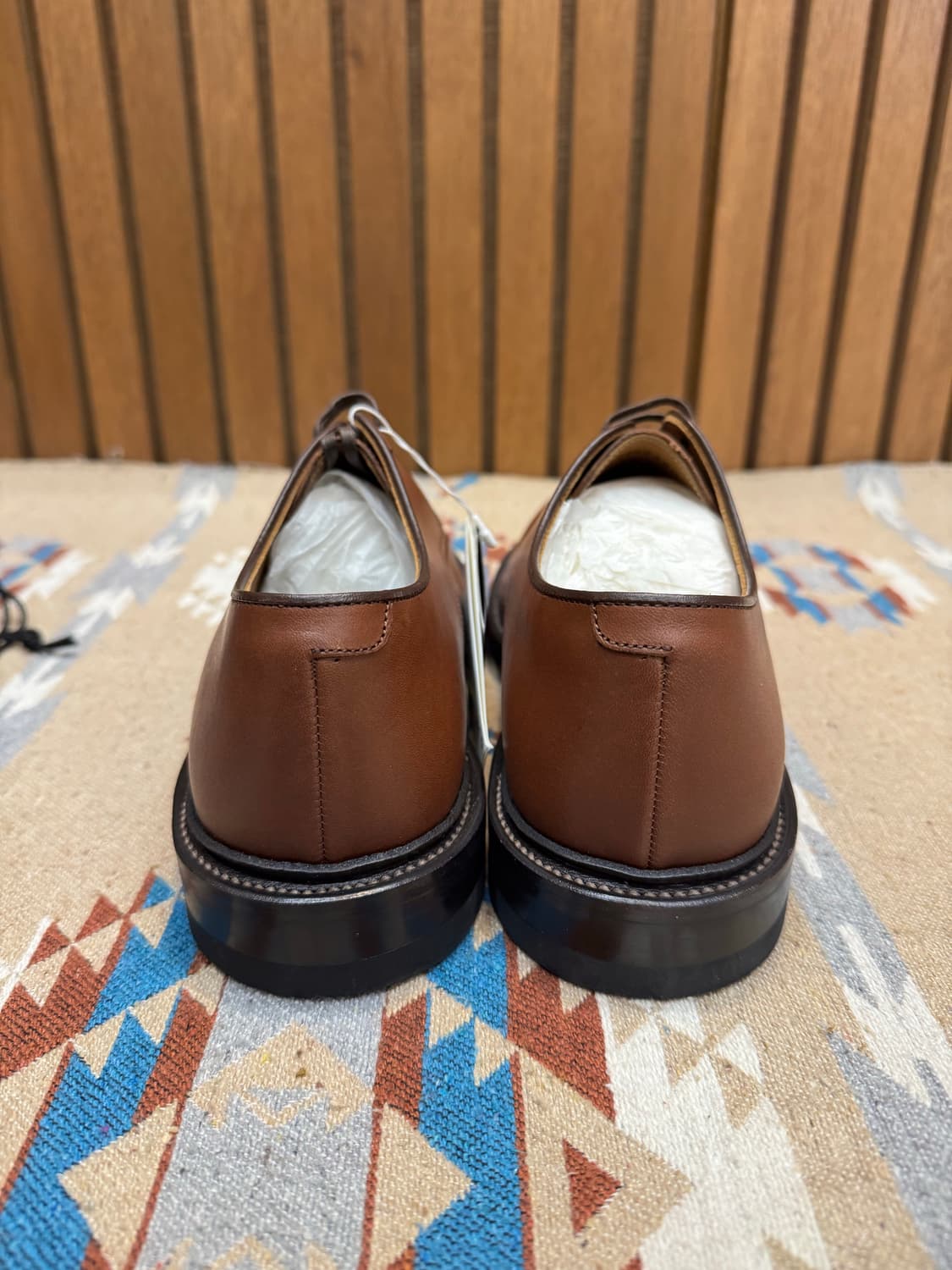 [255mm] 나나미카 x 리갈 고어텍스 플레인 토 슈즈 브라운 24ss 상품이미지7