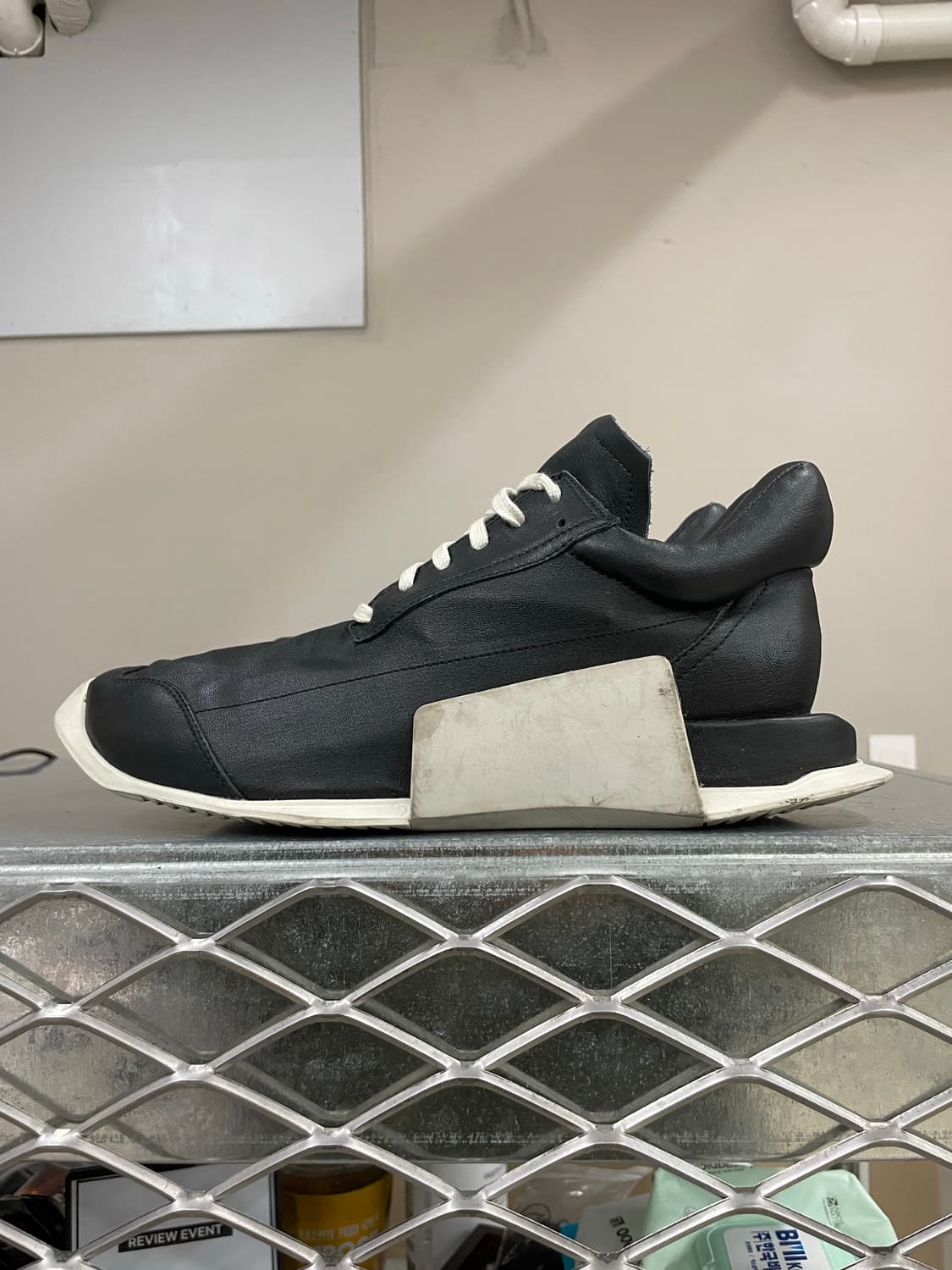 아디다스X릭오웬스 레벨 러너 부스트 블랙 260 (gr-4578) 상품이미지1