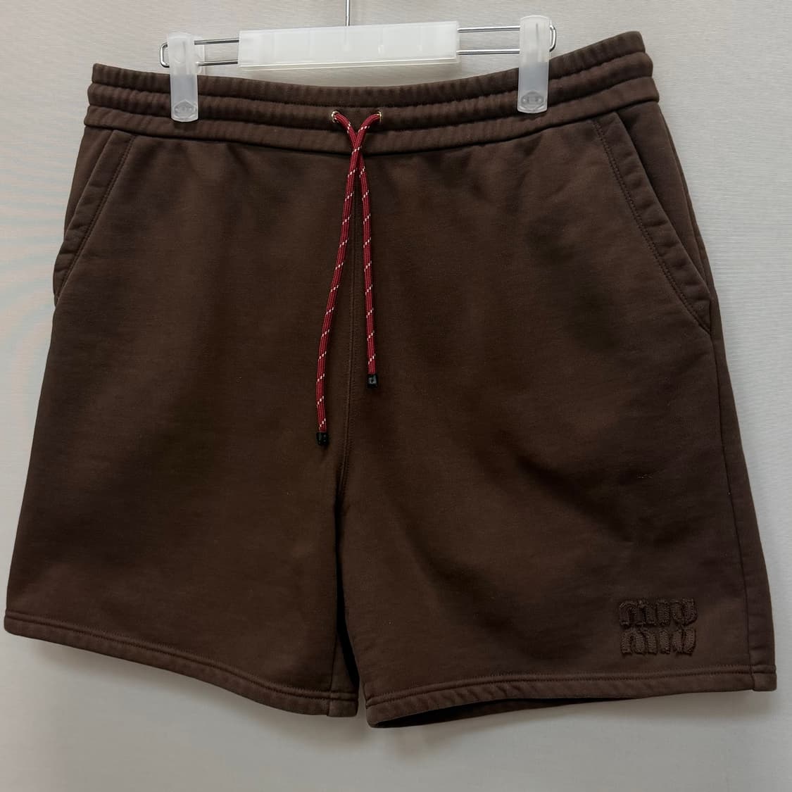 미우미우 코튼 플리스 로고 팬츠 ( 33~44 ) 상품이미지3