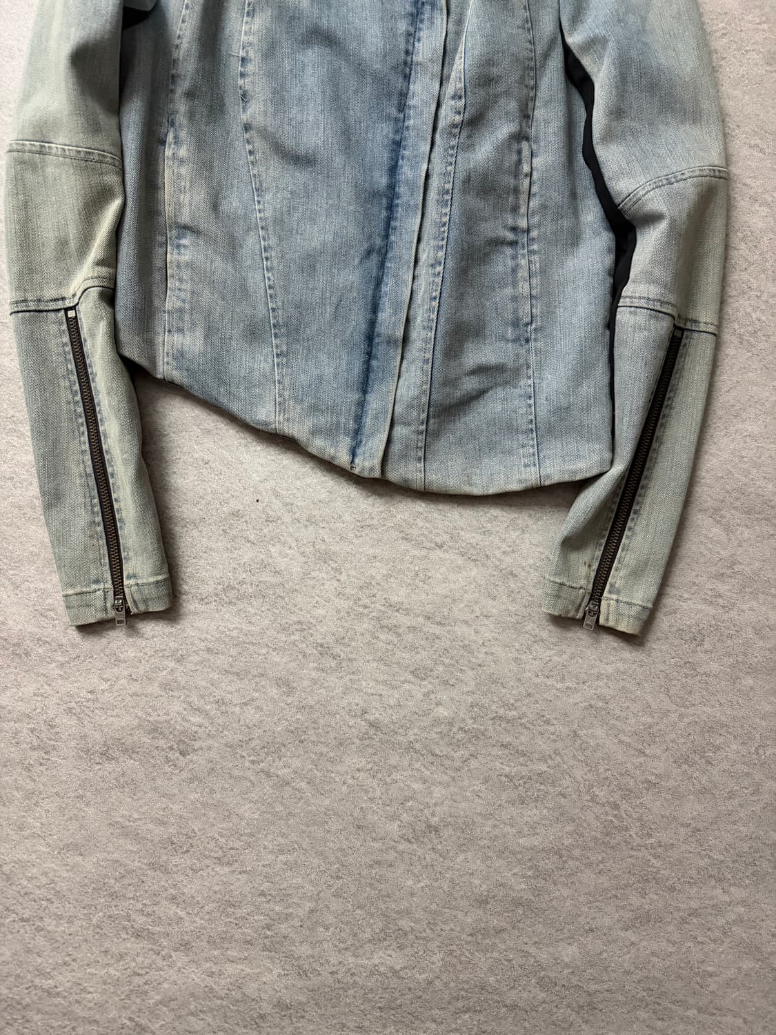 헬무트랭 비대칭 데님라이더자켓  상품이미지6