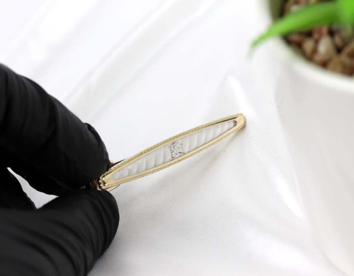 버버리 A-등급 5.2cm 남자 명품 넥타이핀 상품이미지5