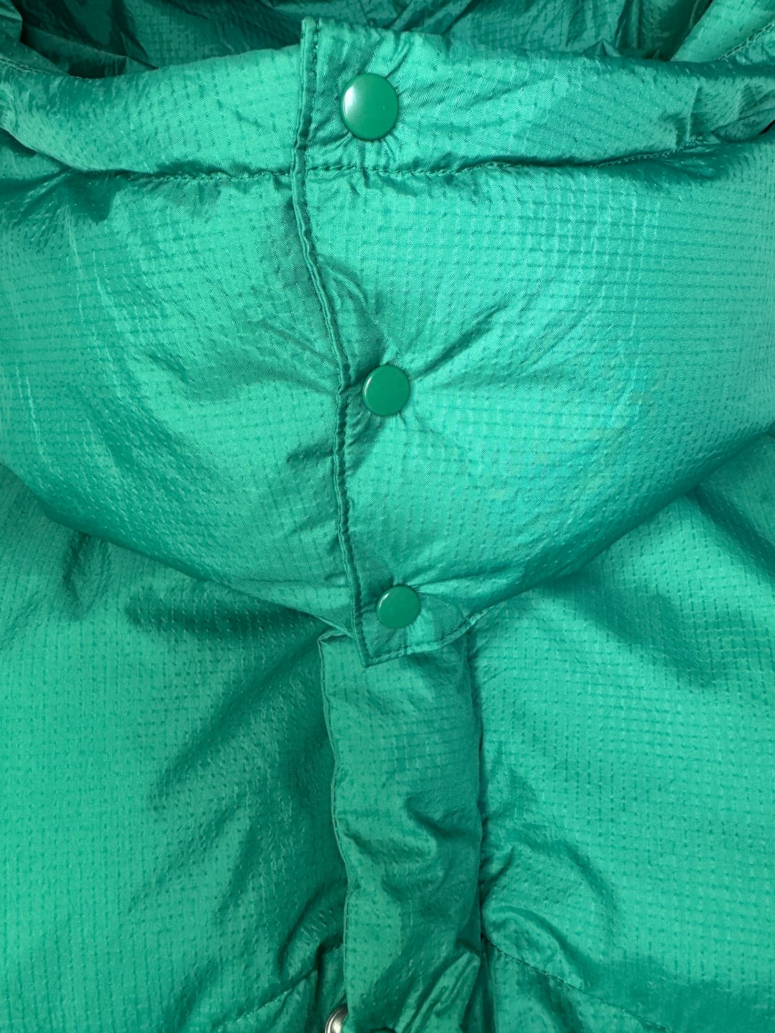 언유즈드 UNUSED 20FW 나일론 다운자켓 그린 1 상품이미지3