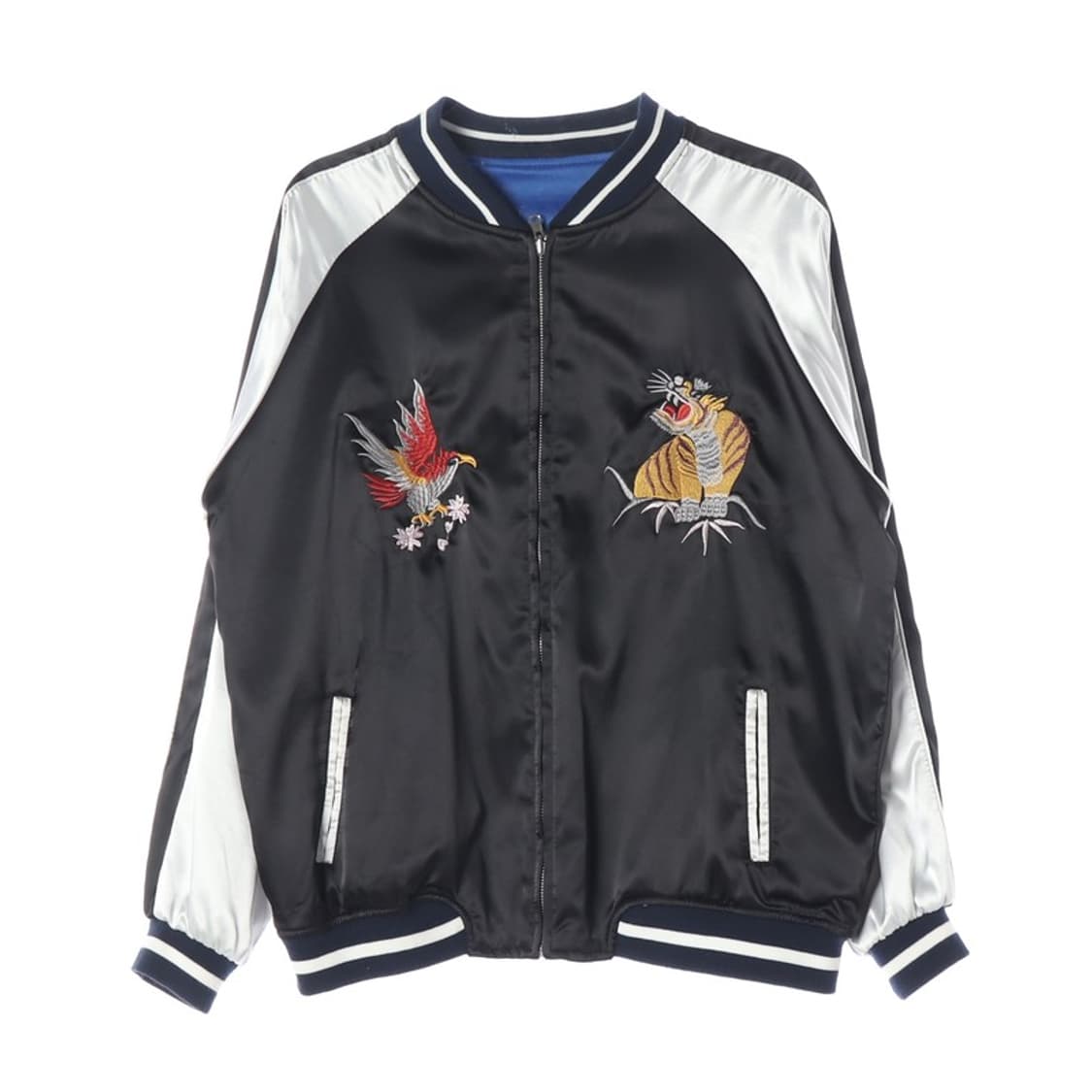 빈티지 리버시블 타이거 이글 자수 빈티지 스카잔 상품이미지1