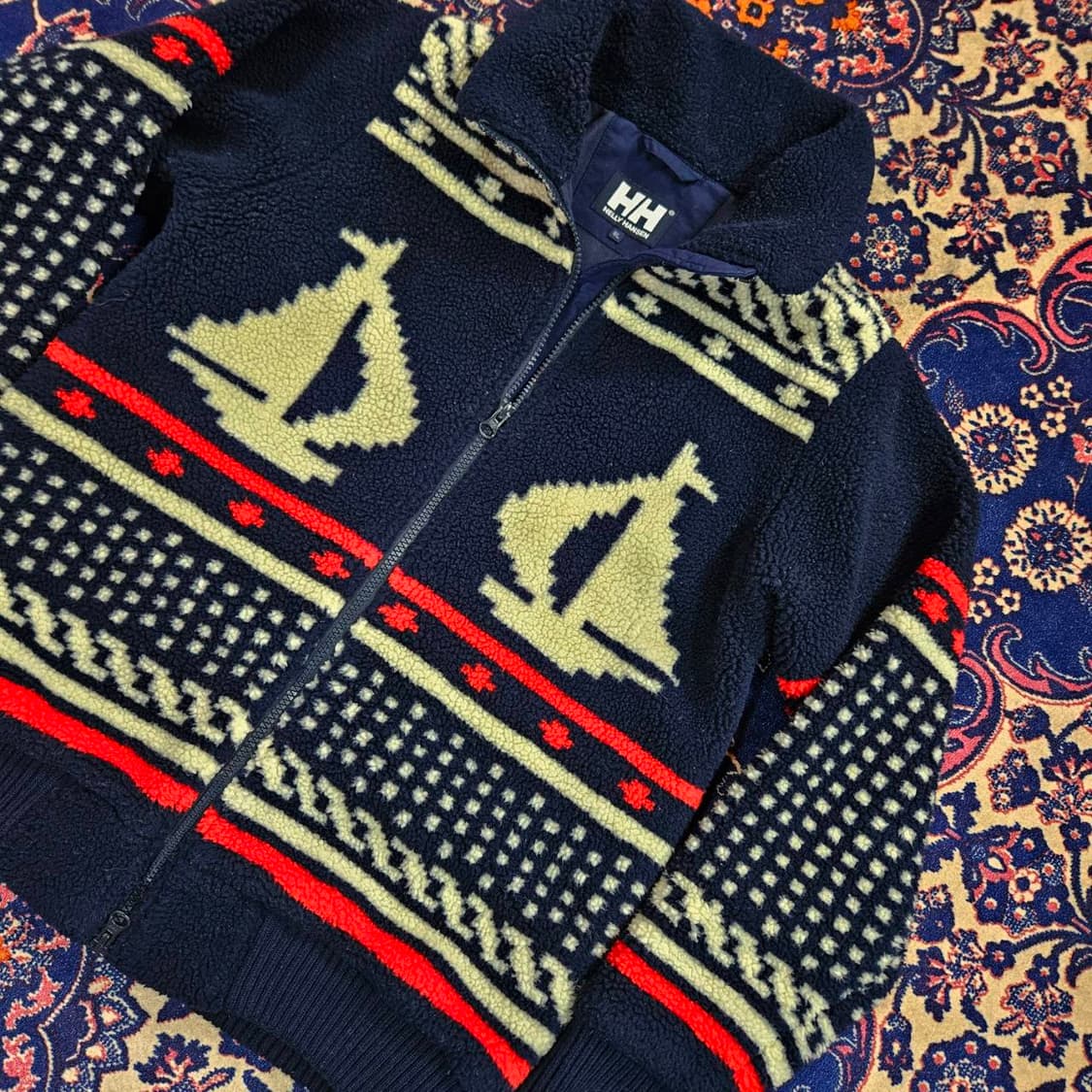 헬리한센(H/H) in Japan 파일 보어 요트 플리스 방풍 자켓 상품이미지2