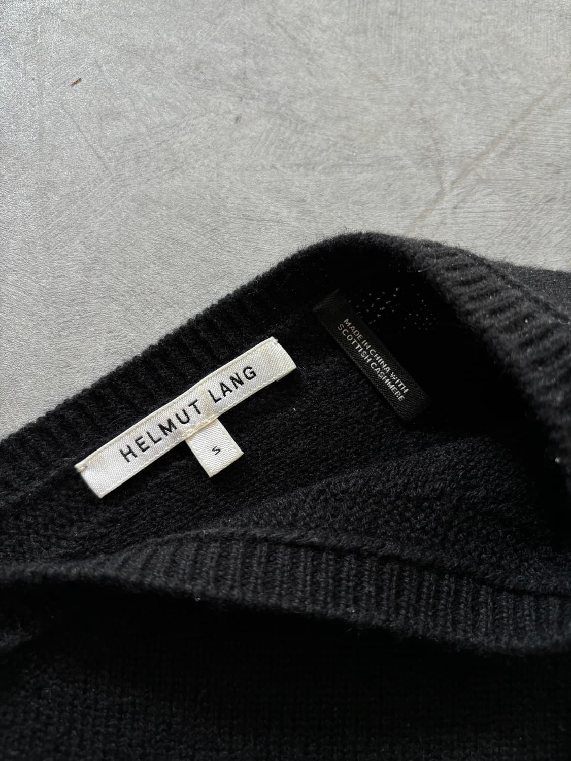 Helmut Lang 헬무트랭 캐시미어 브이넥 니트 상품이미지6