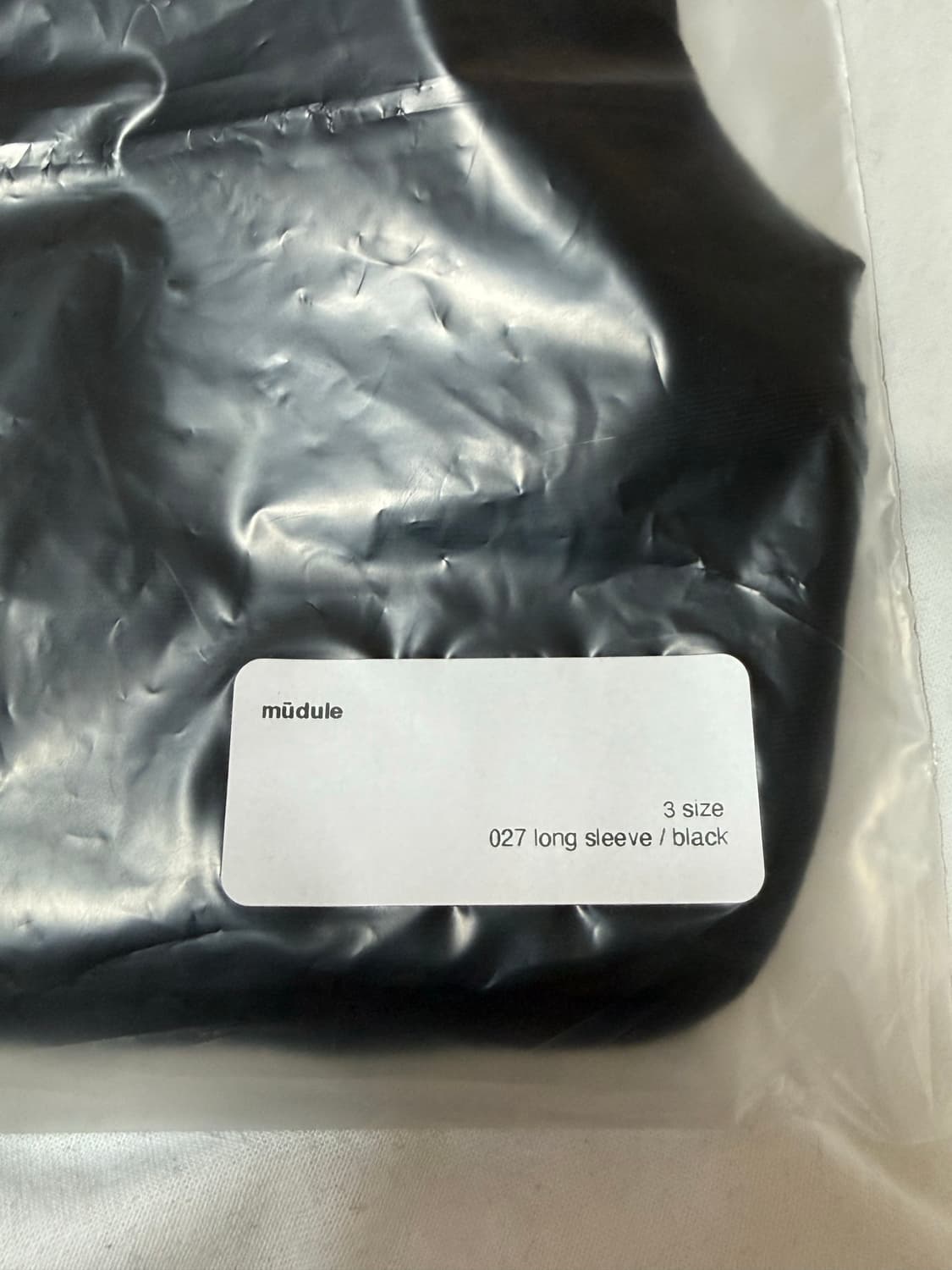 [3] MUDULE SEMI LONGSLEEVE 머듈 세미 롱슬리브 블랙 상품이미지10