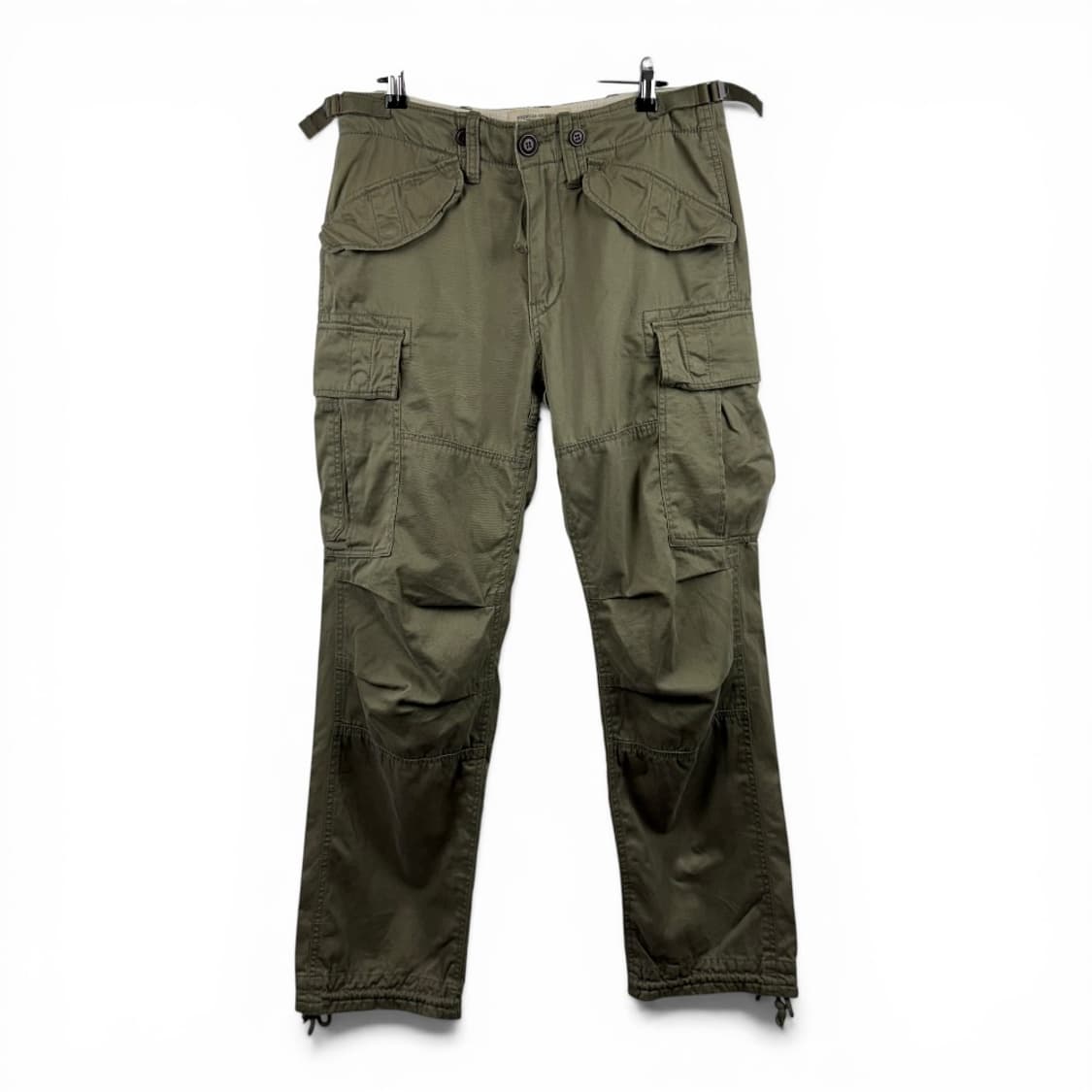 (L) 후아유 올드스쿨 카고팬츠 카키 상품이미지1