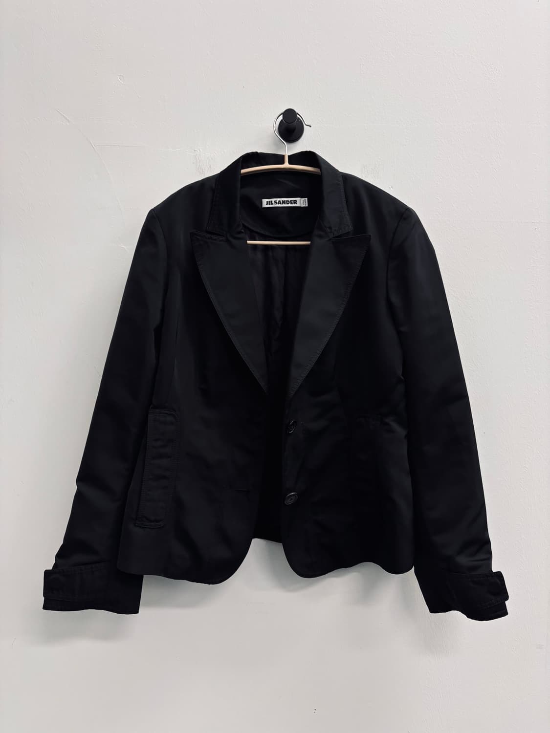 JILSANDER 질샌더 블랙 2버튼 블레이저 자켓 상품이미지1