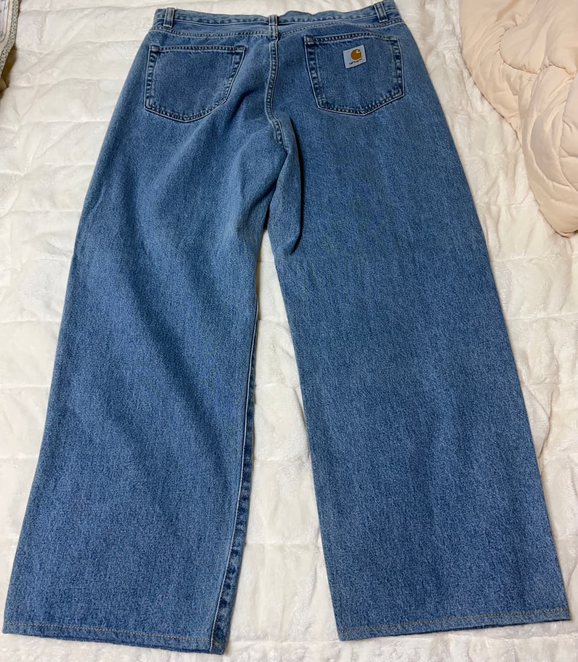 칼하트 wip 랜든 데님 팬츠 블루헤비스톤워시 / 34 상품이미지4